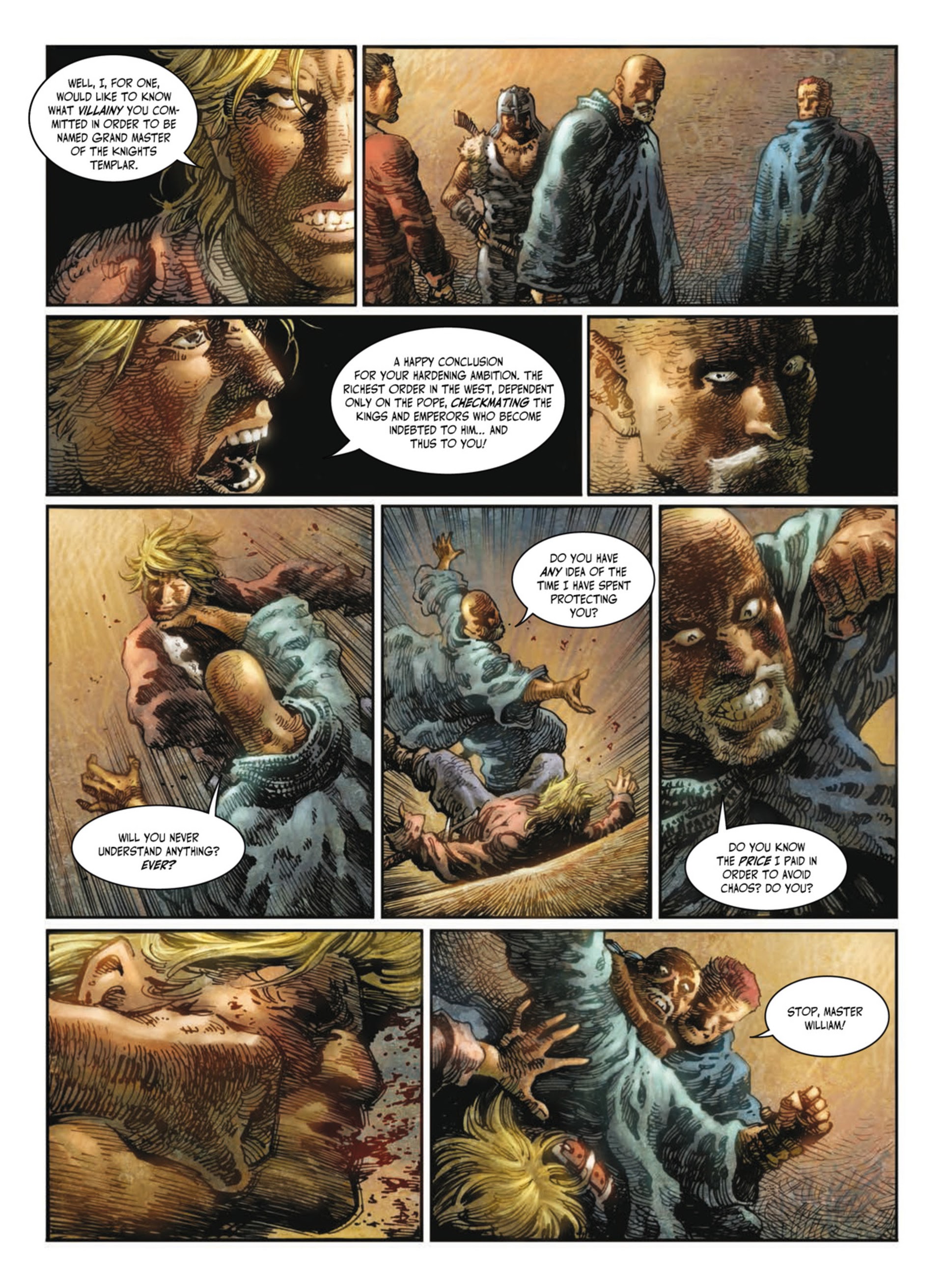Read online Crusades comic -  Issue #2 - 25