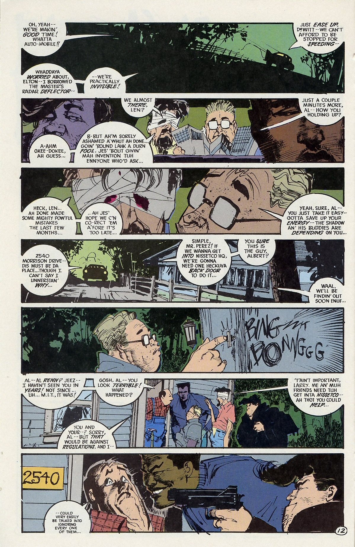 Read online The Shadow (1987) comic -  Issue #6 - 14