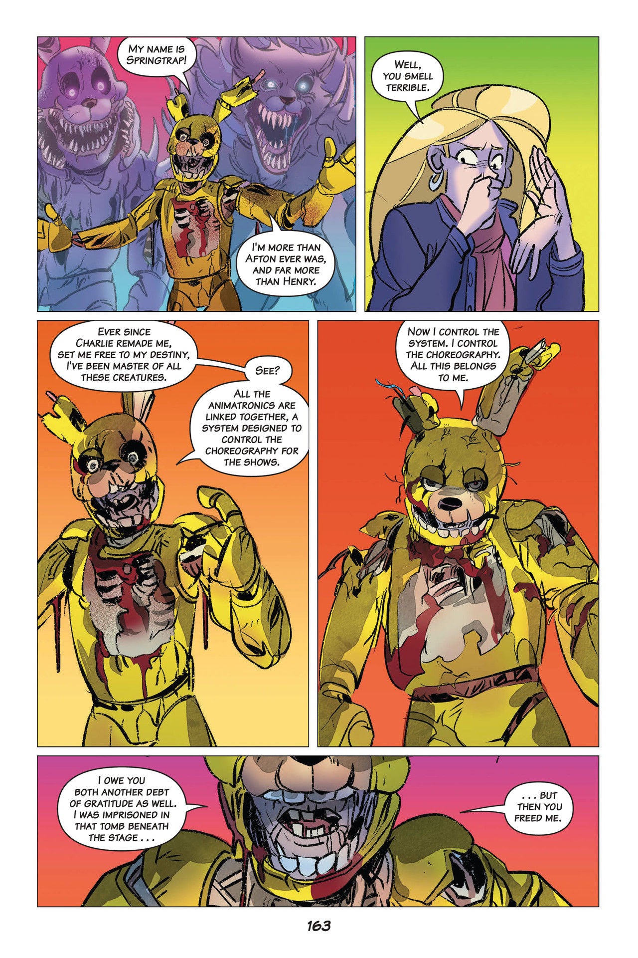 Read online Five Nights At Freddy's comic -  Issue # The Twisted Ones (Part 2) - 65