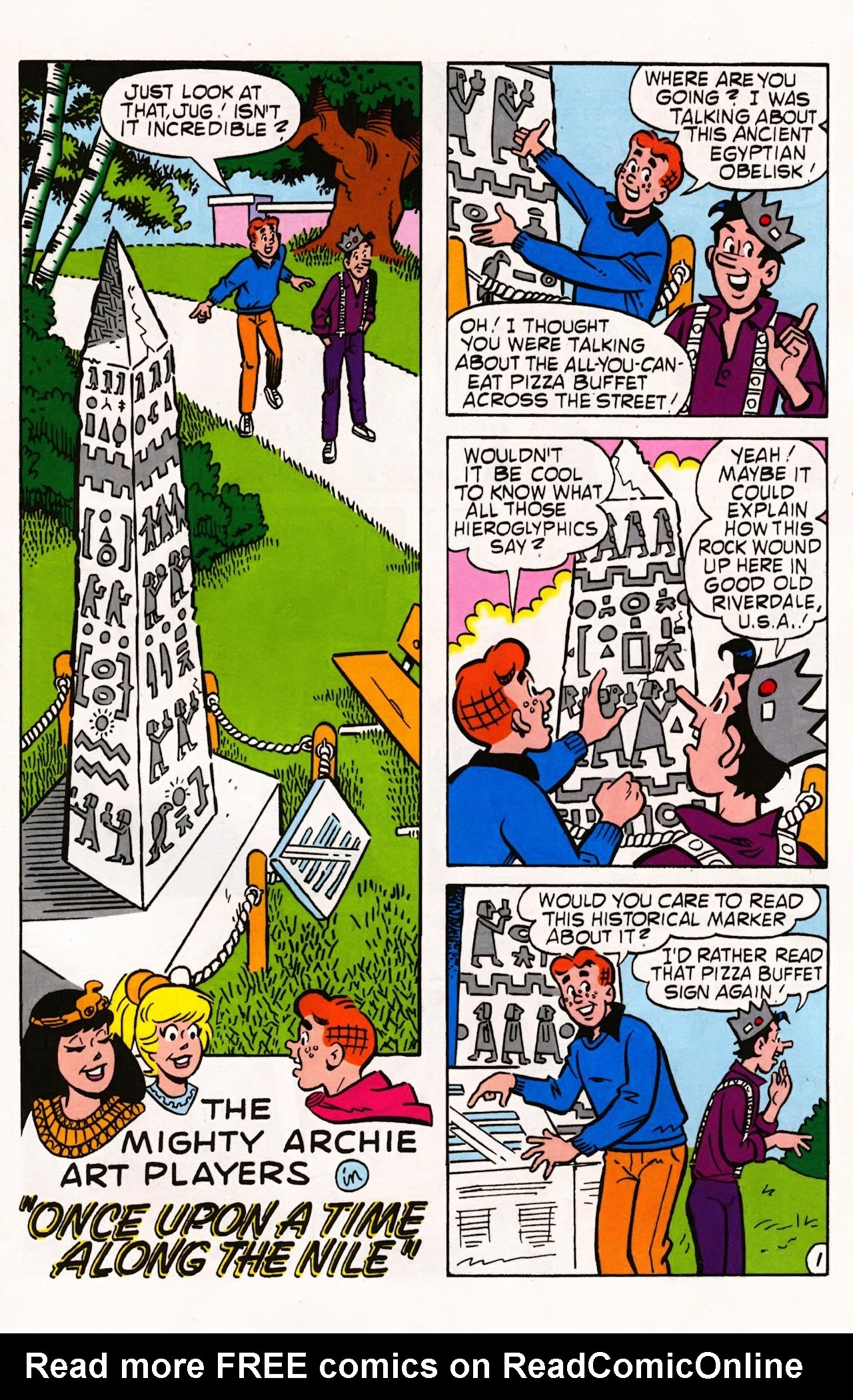 Read online Mighty Archie Art Players comic -  Issue # Full - 27