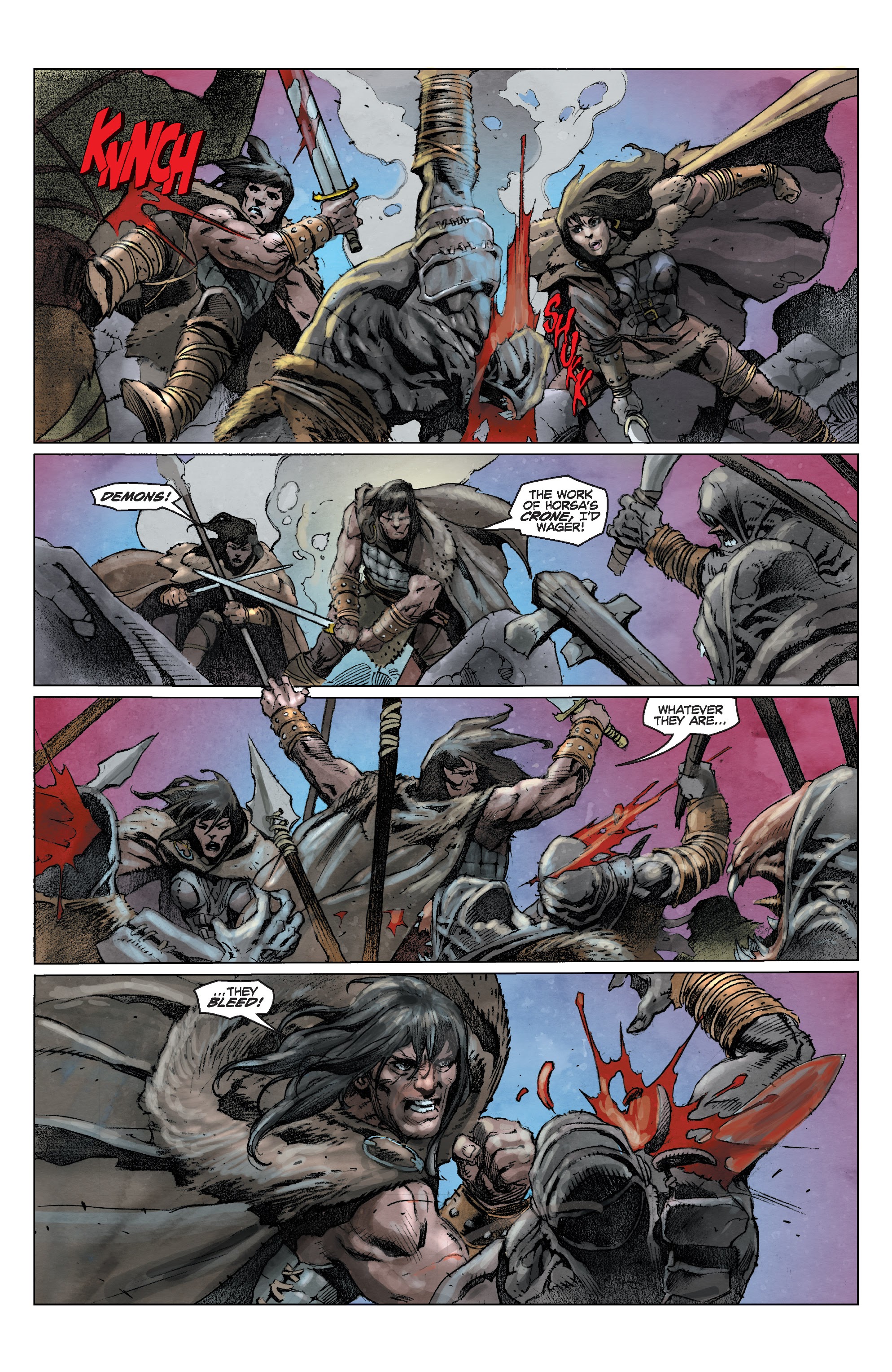 Read online Conan Chronicles Epic Collection comic -  Issue # TPB Return to Cimmeria (Part 4) - 67