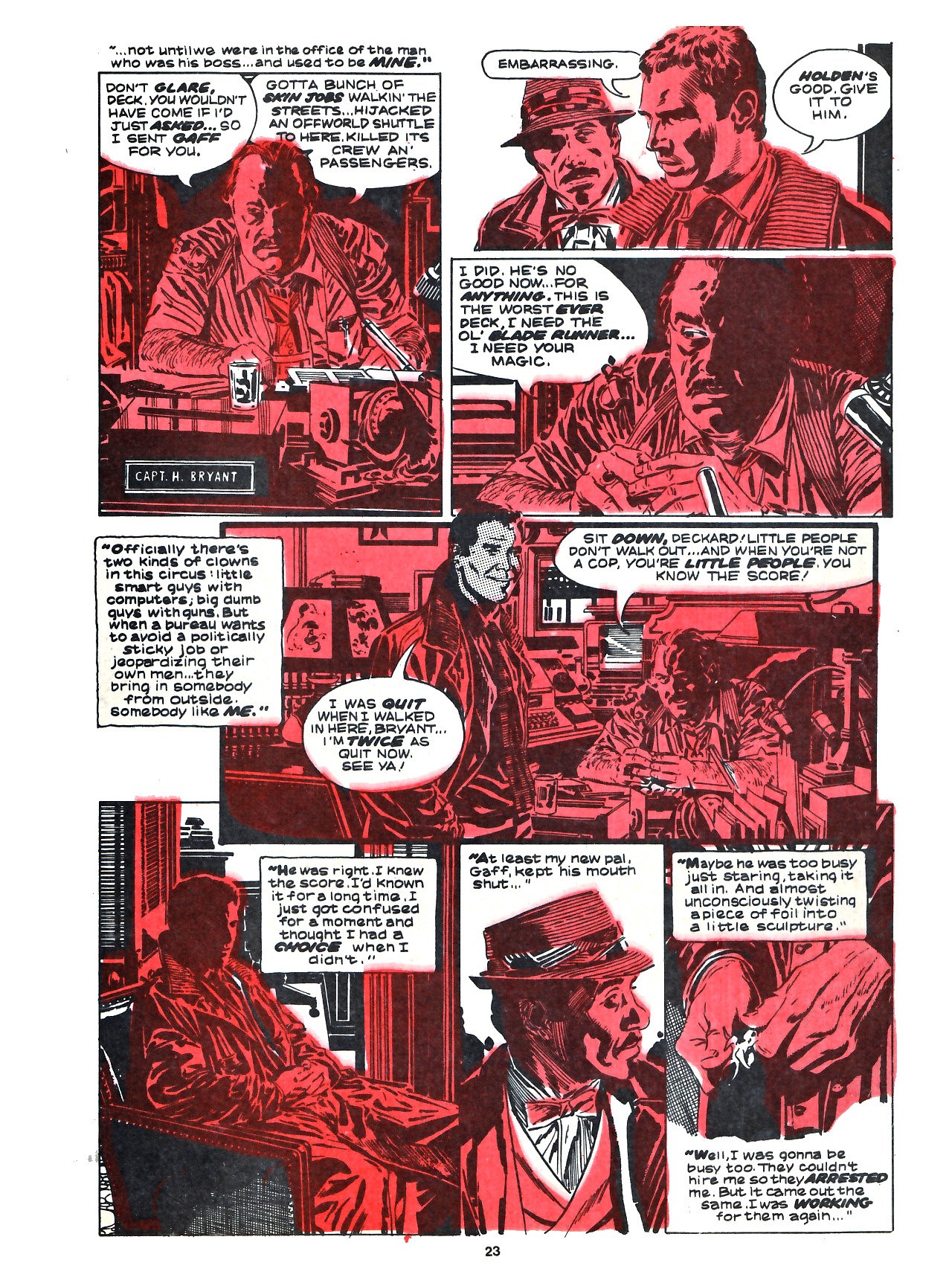 Read online Return of the Jedi comic -  Issue #24 - 23