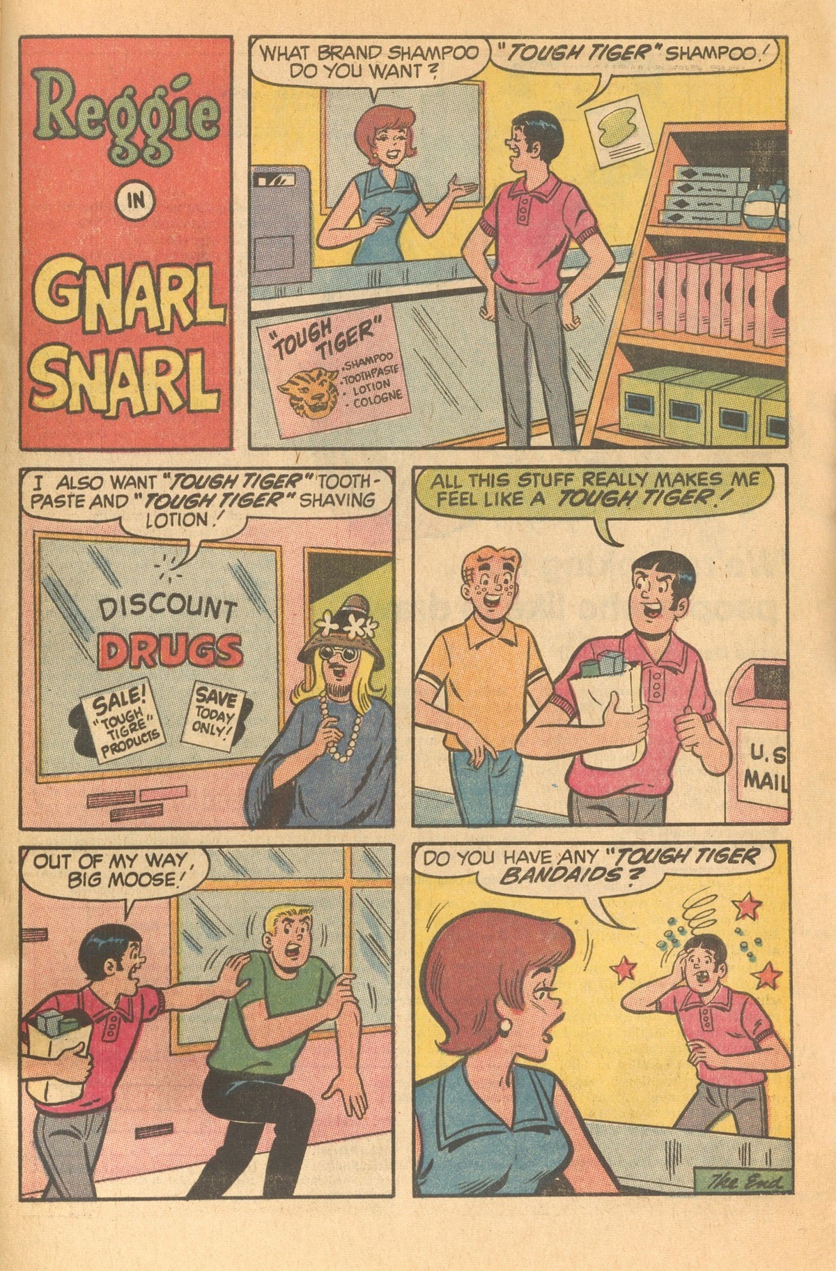 Read online Reggie's Wise Guy Jokes comic -  Issue #16 - 65