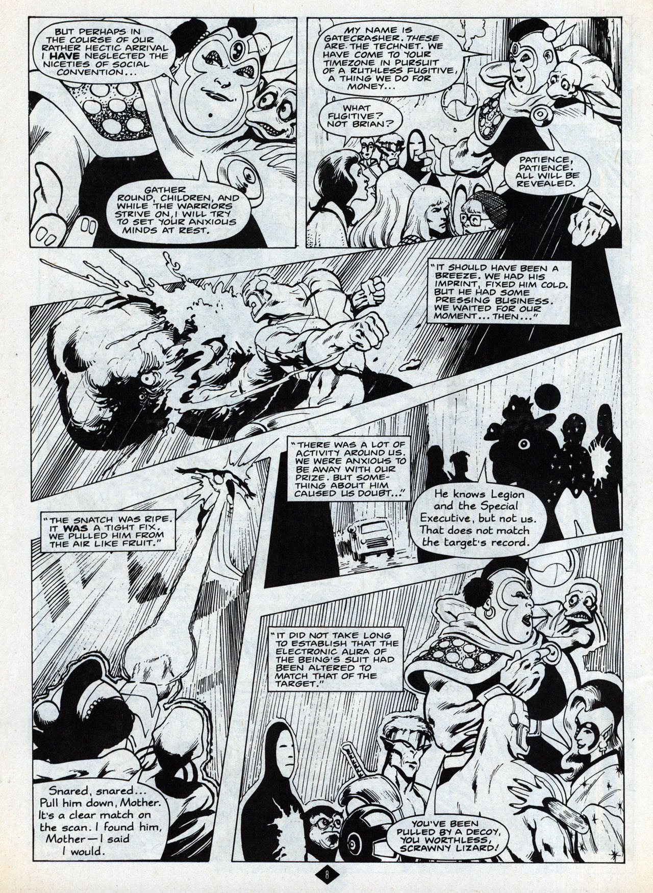 Read online Captain Britain (1985) comic -  Issue #5 - 8