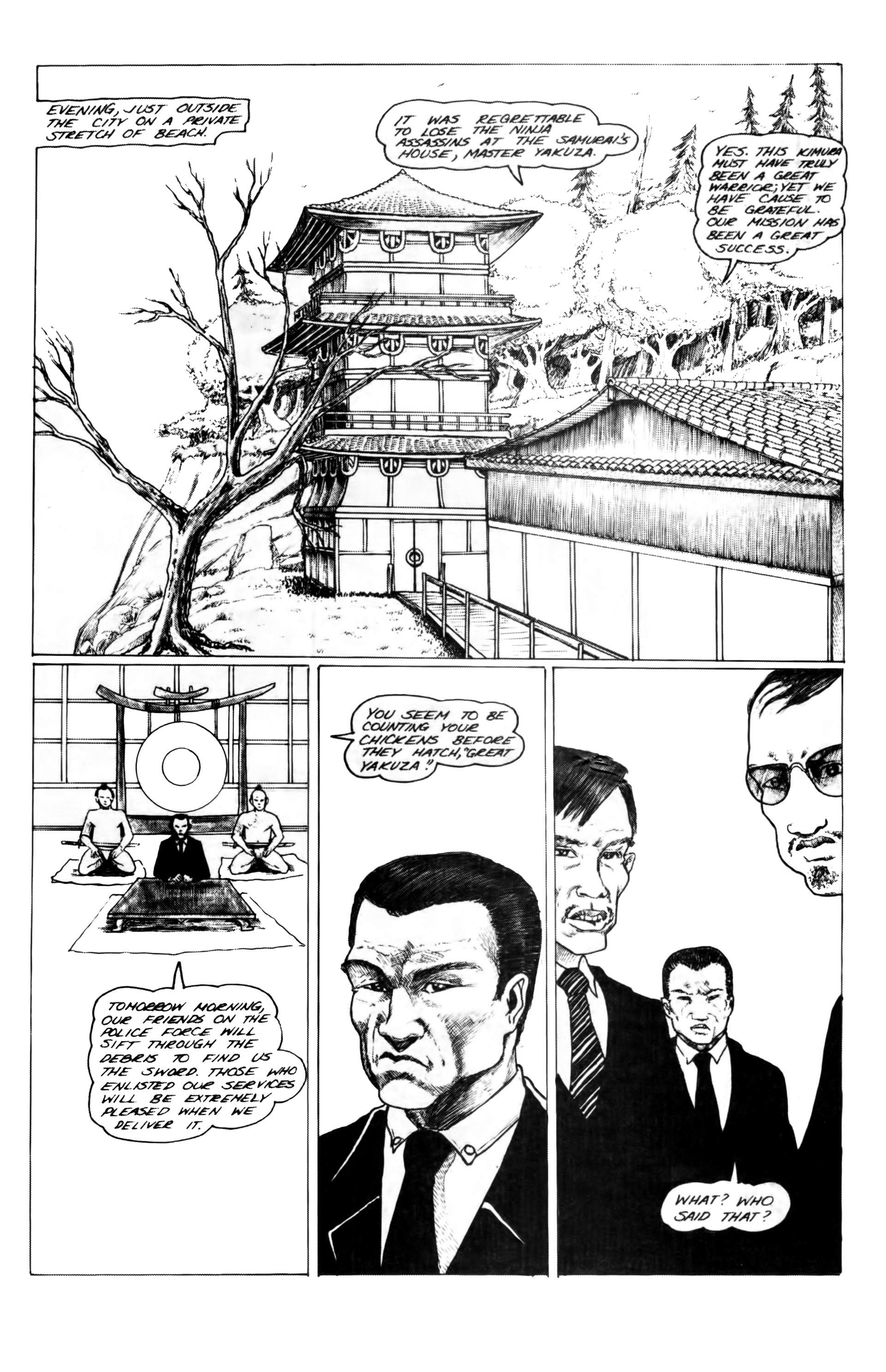 Read online Samurai (1988) comic -  Issue #3 - 20