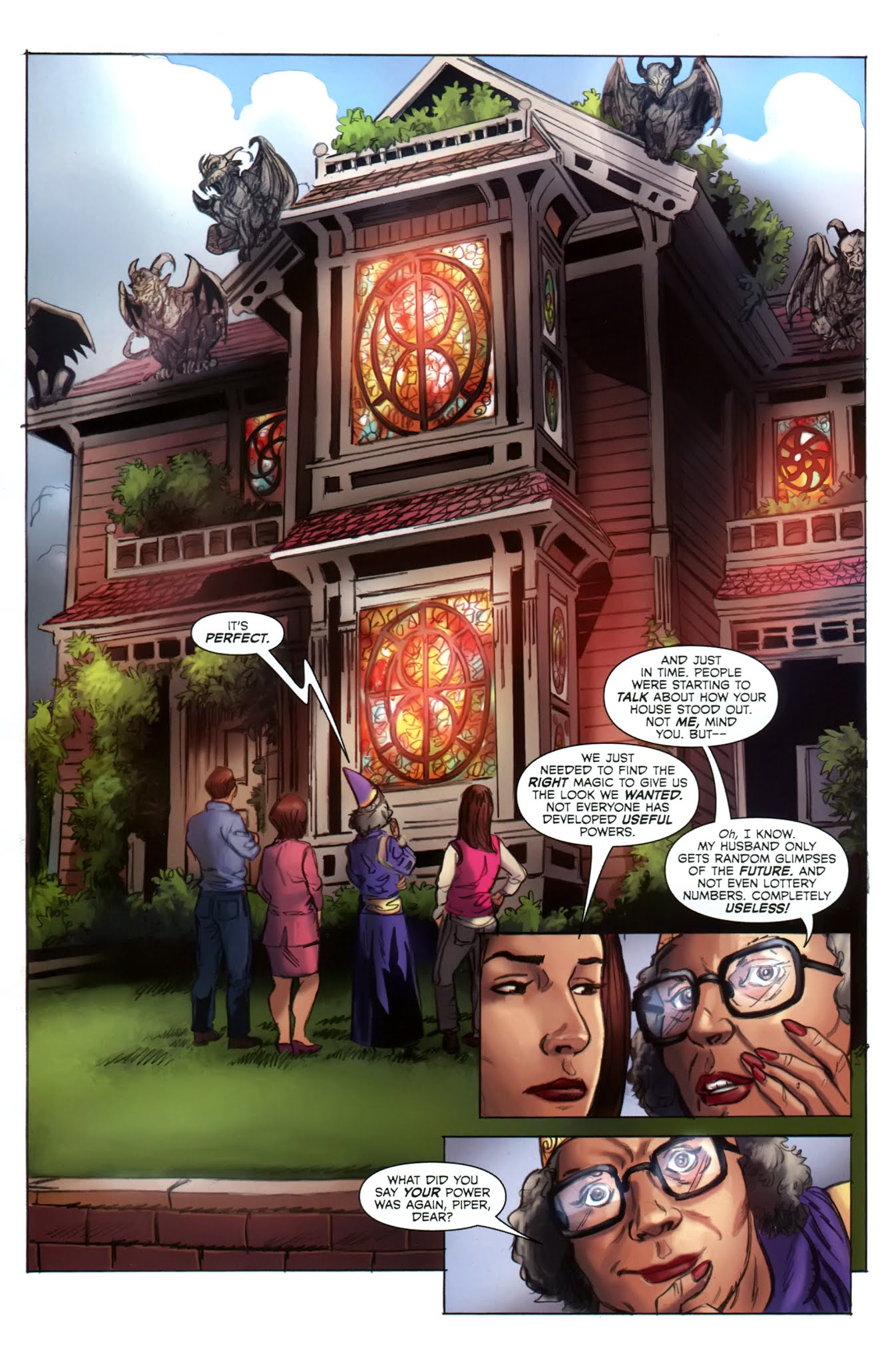 Read online Charmed comic -  Issue #20 - 21