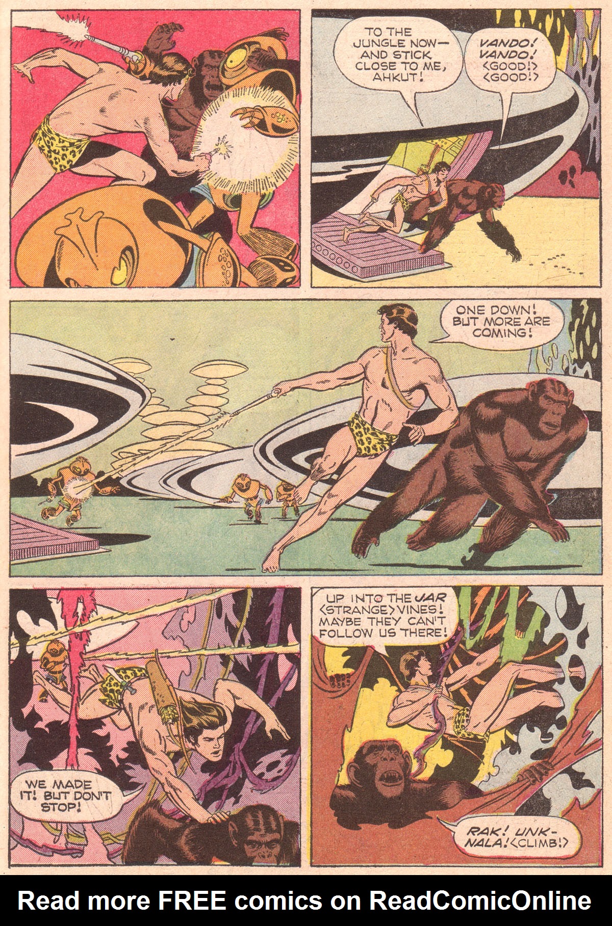 Read online Korak, Son of Tarzan (1964) comic -  Issue #21 - 7