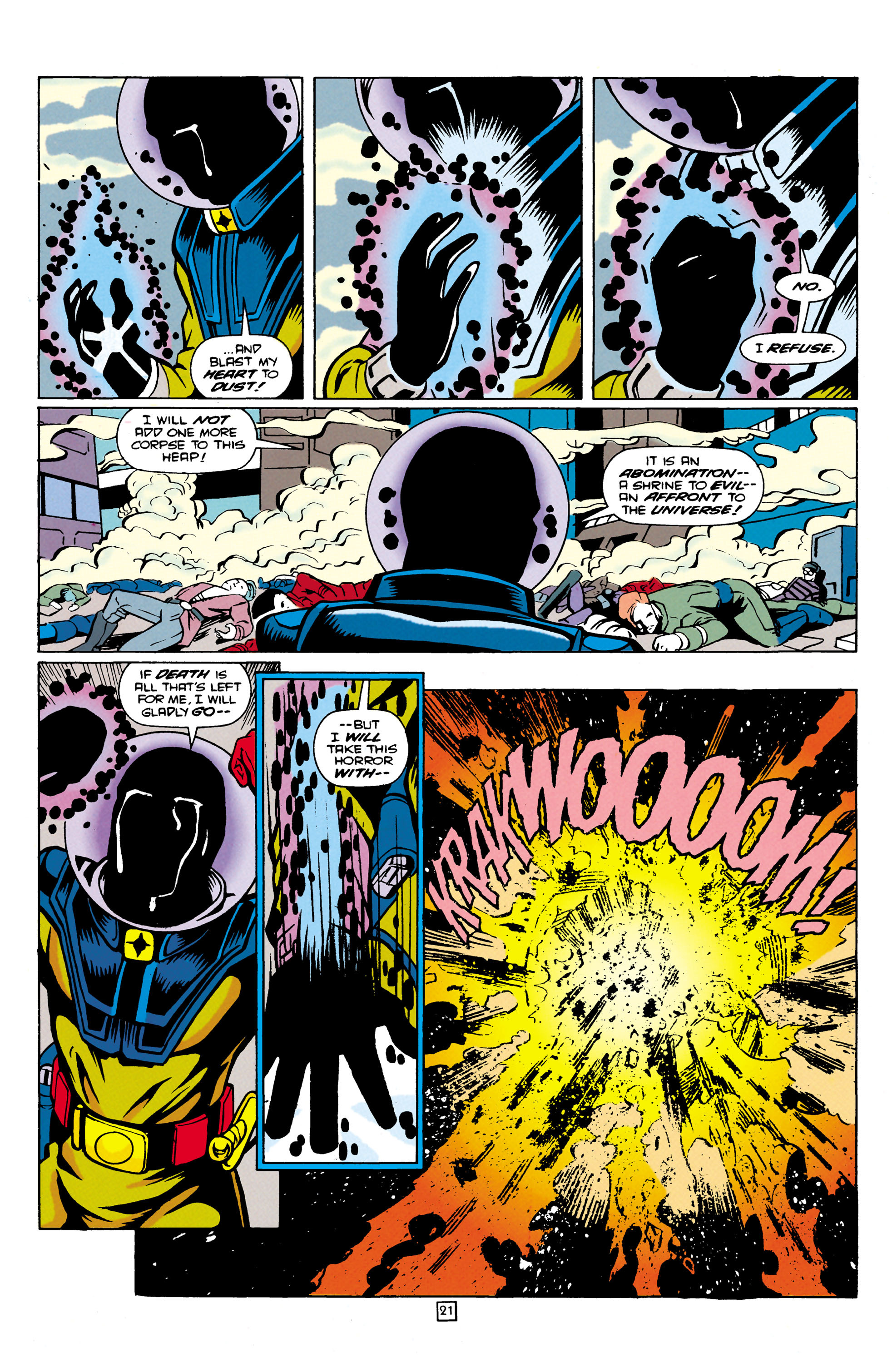 Read online Legionnaires comic -  Issue #19 - 22