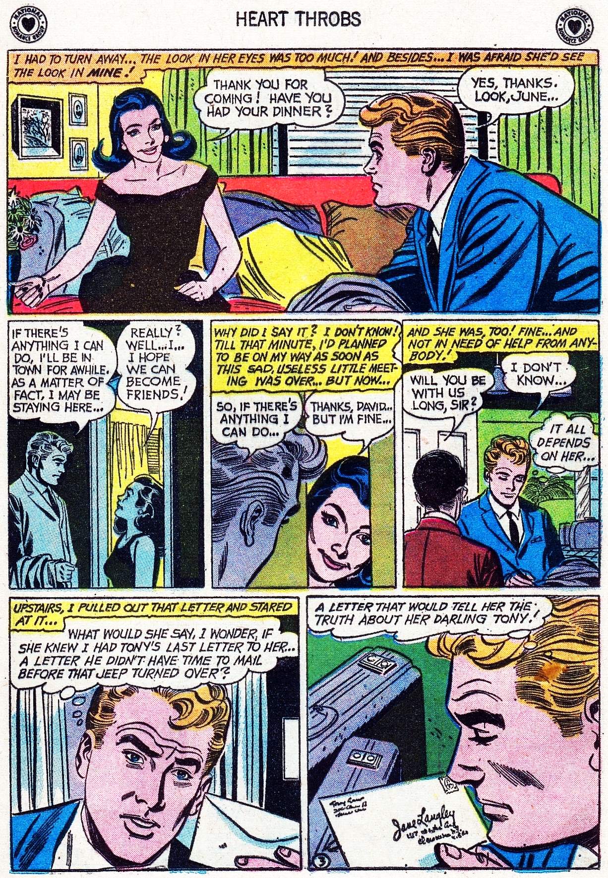 Read online Heart Throbs comic -  Issue #68 - 5