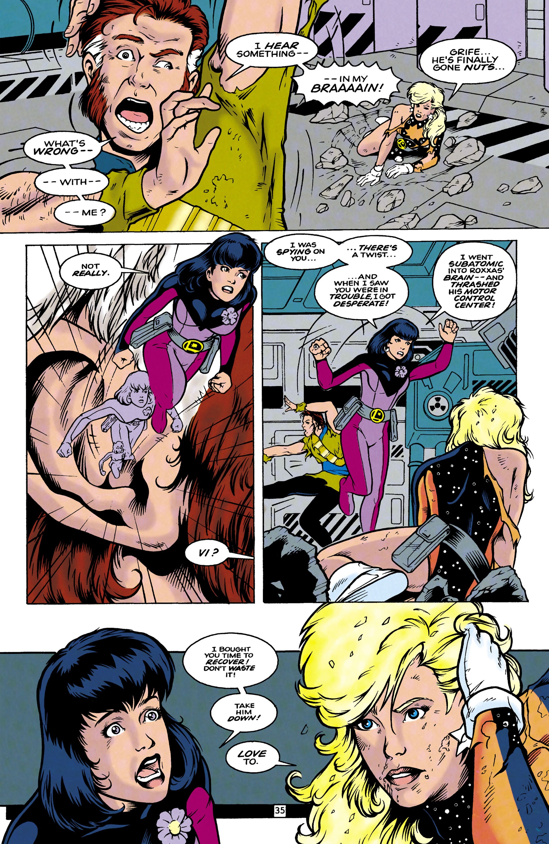 Read online Legionnaires comic -  Issue # _Annual 2 - 36
