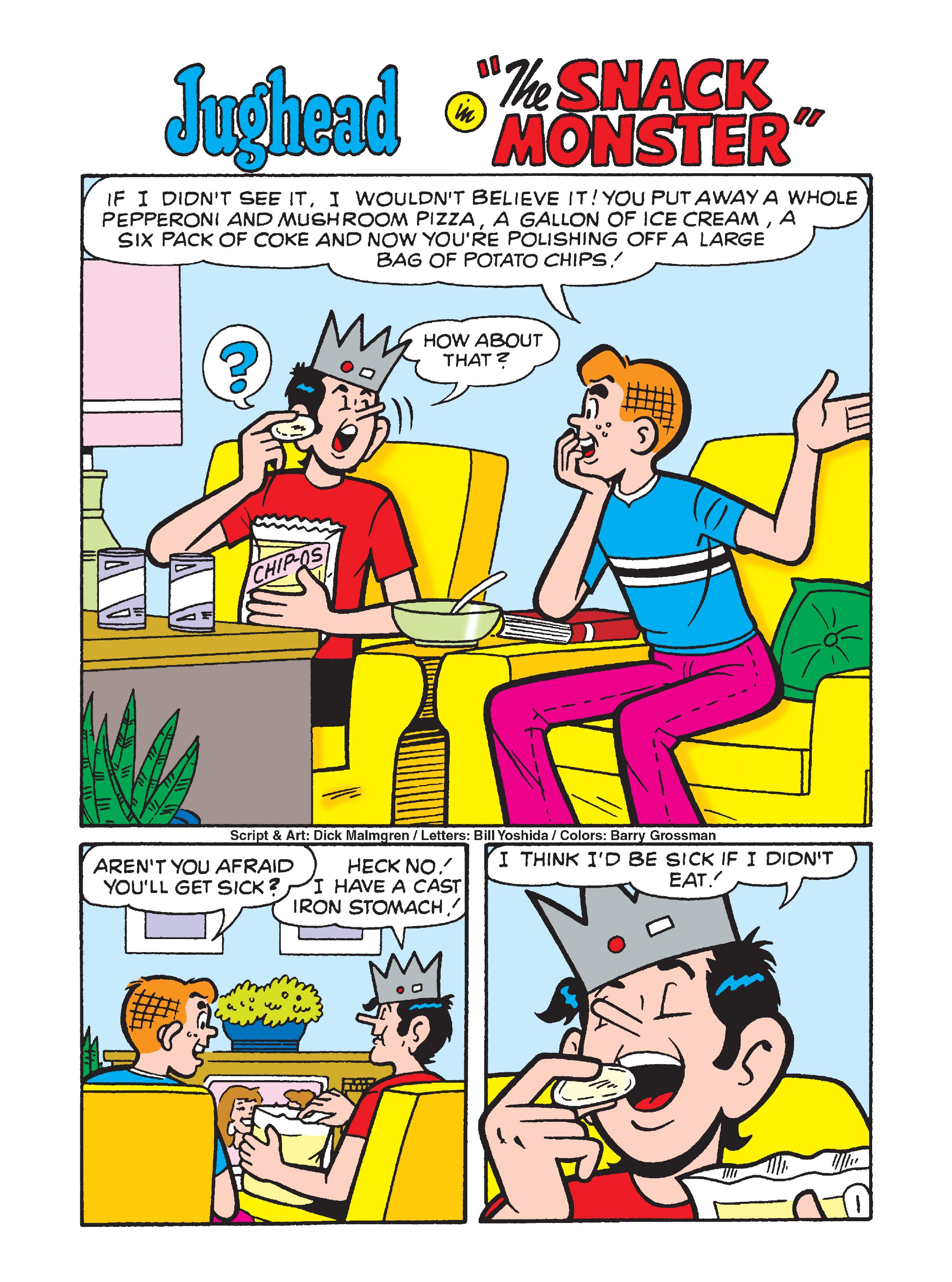 Read online Archie Comics Spectacular: Food Fight comic -  Issue # TPB - 83
