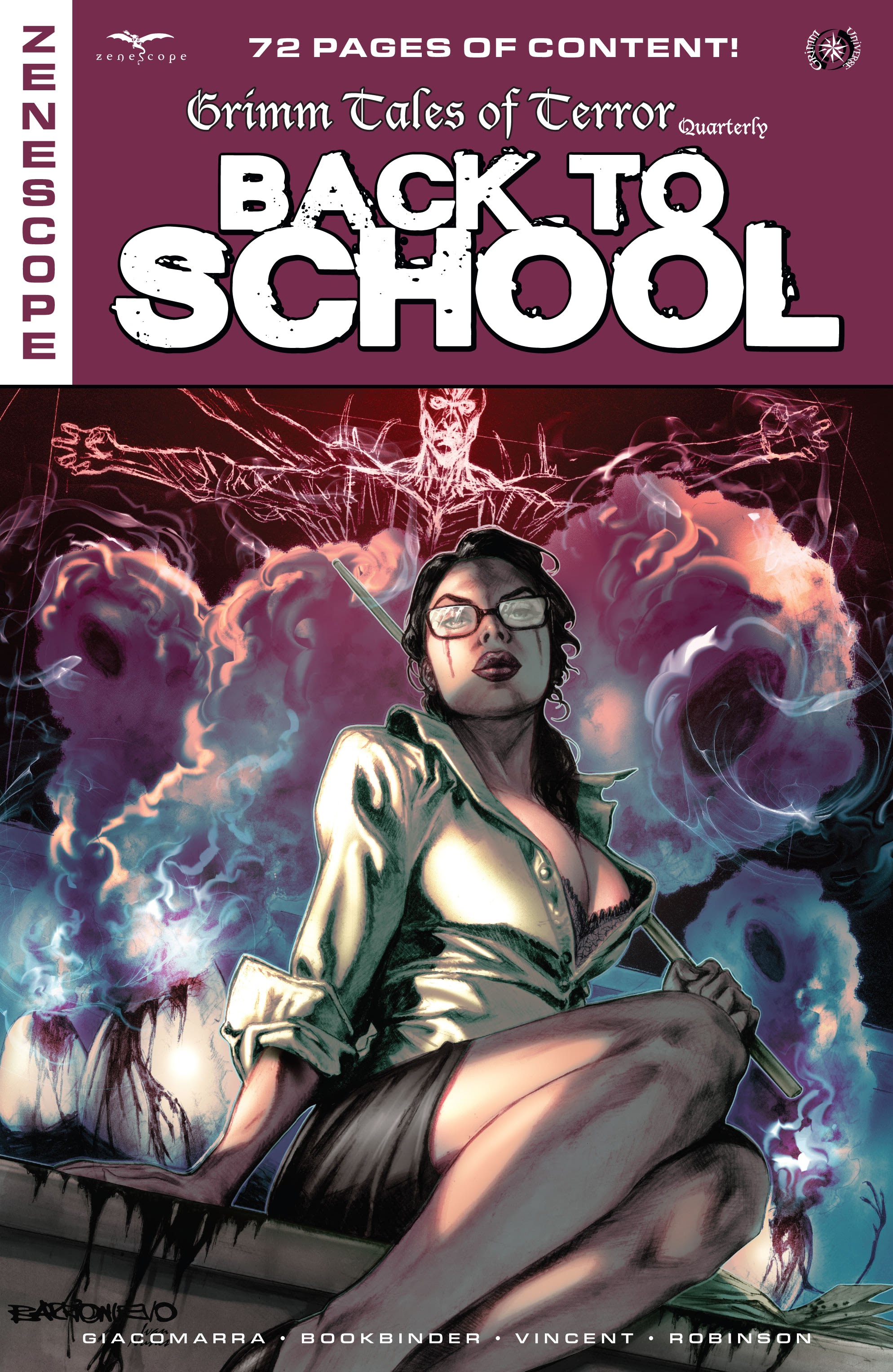 Read online Grimm Tales of Terror Quarterly: Back to School comic -  Issue # Full - 1