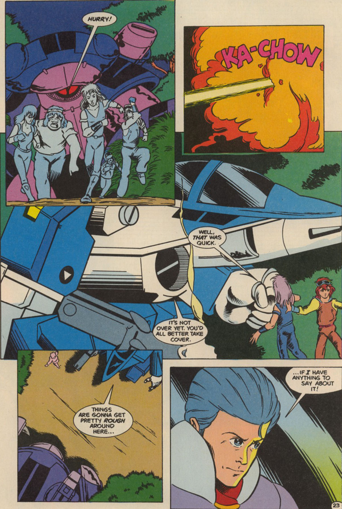 Read online Robotech The New Generation comic -  Issue #4 - 31