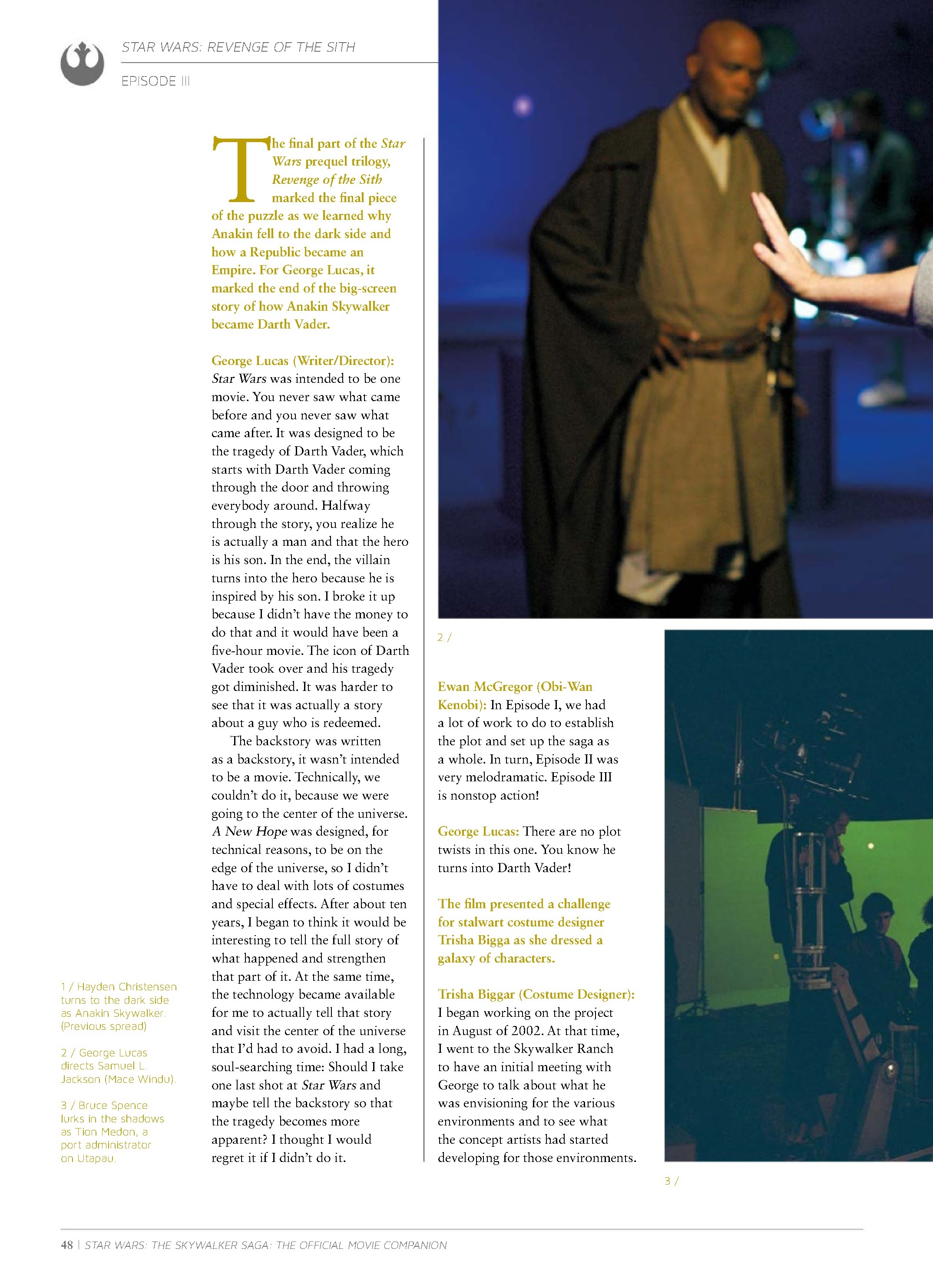 Read online Star Wars: The Skywalker Saga The Official Collector's Edition Book comic -  Issue # TPB (Part 1) - 48