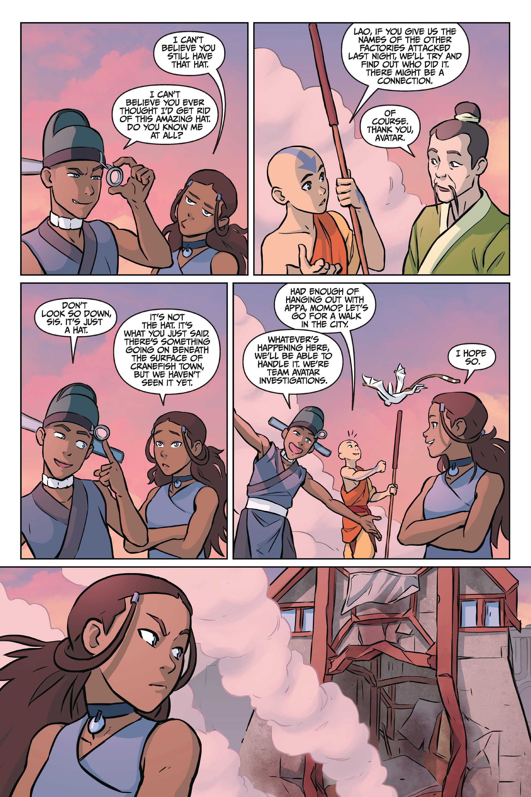 Read online Nickelodeon Avatar: The Last Airbender - Imbalance comic -  Issue # _Omnibus (Part 1) - 78