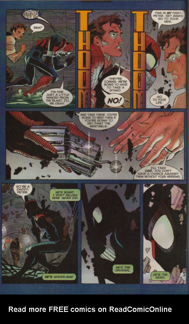 Read online Spider-Man (1990) comic -  Issue #72 - ...The Word's Gone Mad - 17