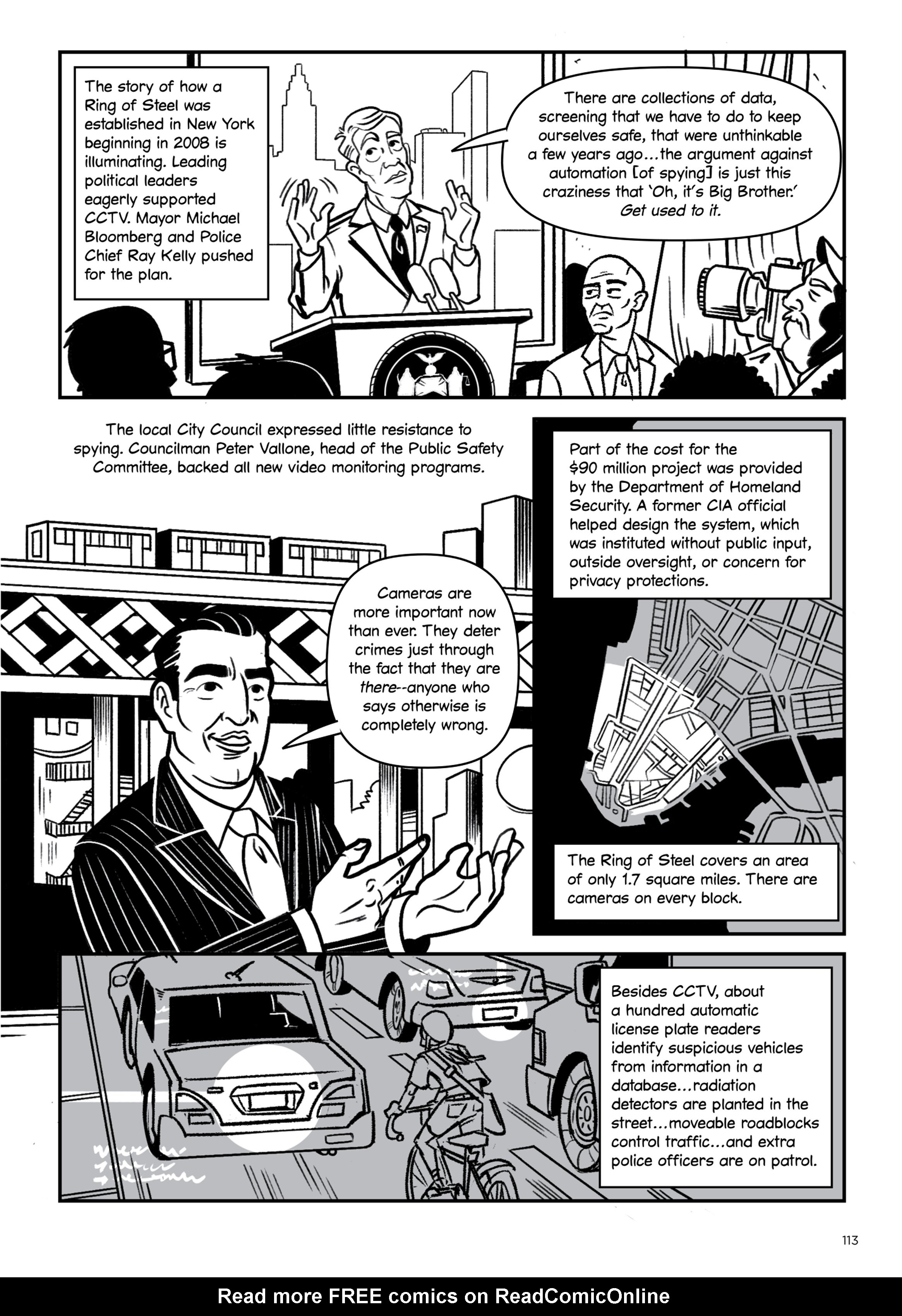 Read online The Machine Never Blinks: A Graphic History of Spying and Surveillance comic -  Issue # TPB - 123