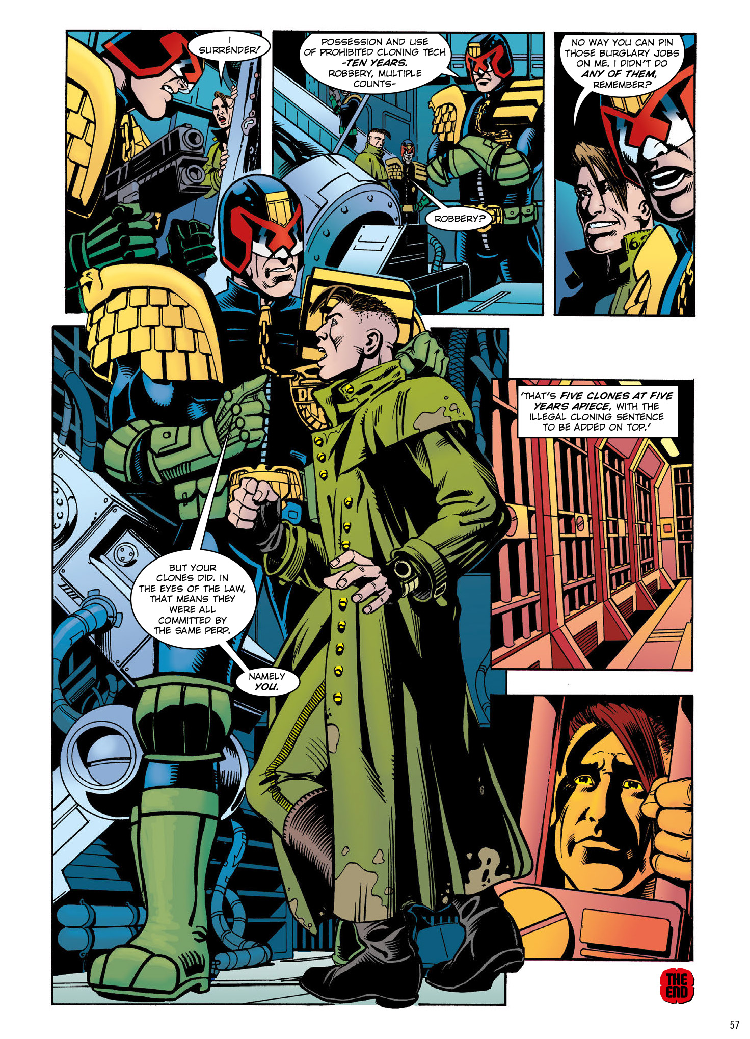 Read online Judge Dredd: The Complete Case Files comic -  Issue # TPB 32 (Part 1) - 59