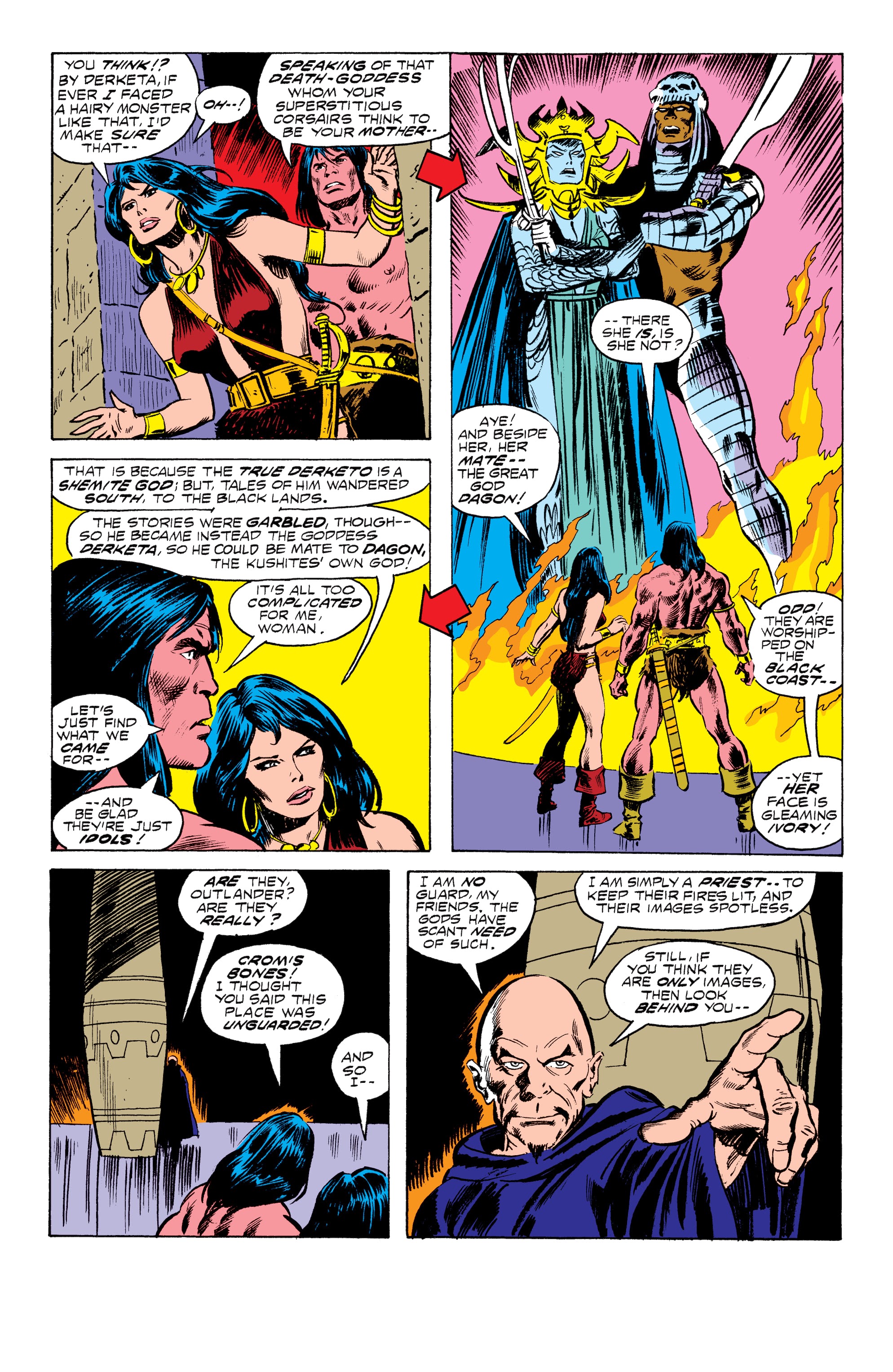 Read online Conan the Barbarian Epic Collection: The Original Marvel Years - Of Once and Future Kings comic -  Issue # TPB (Part 2) - 28