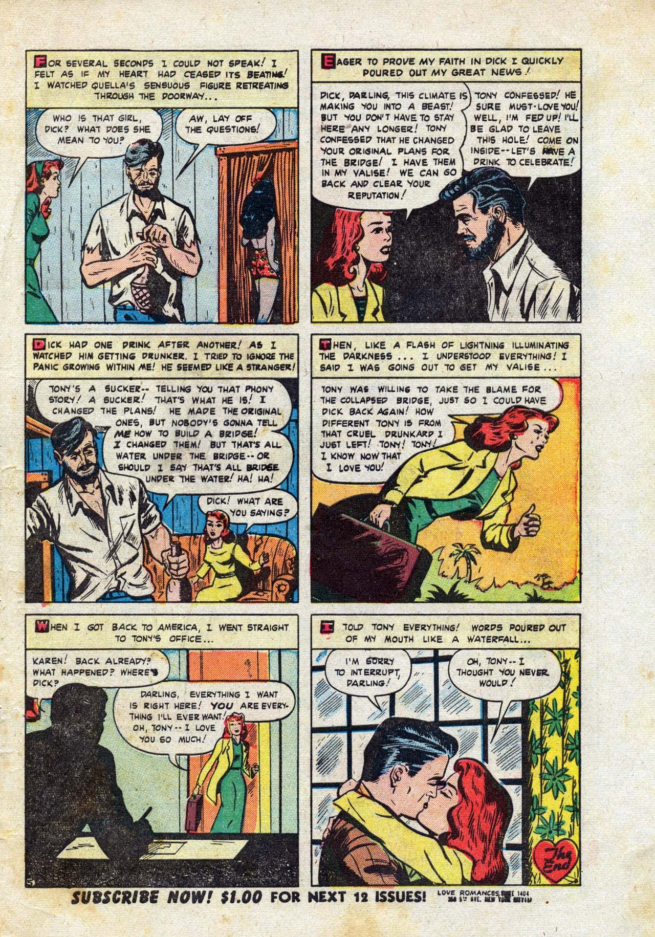 Read online Love Romances comic -  Issue #16 - 7