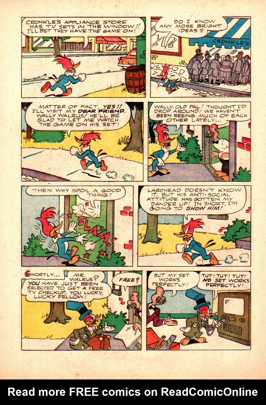 Read online Walter Lantz Woody Woodpecker (1952) comic -  Issue #24 - 24