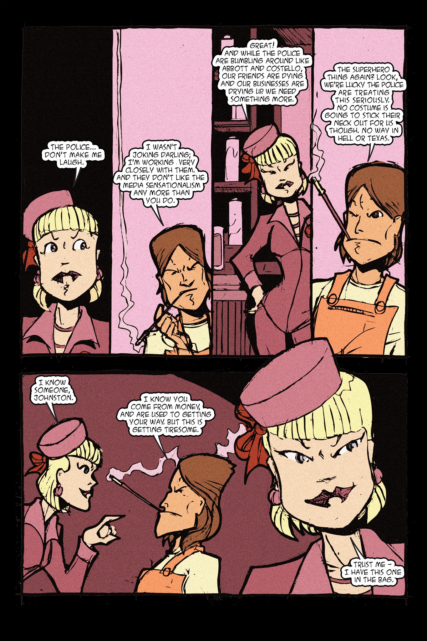 Read online Halloween Man vs. the Invisible Man comic -  Issue # TPB - 9