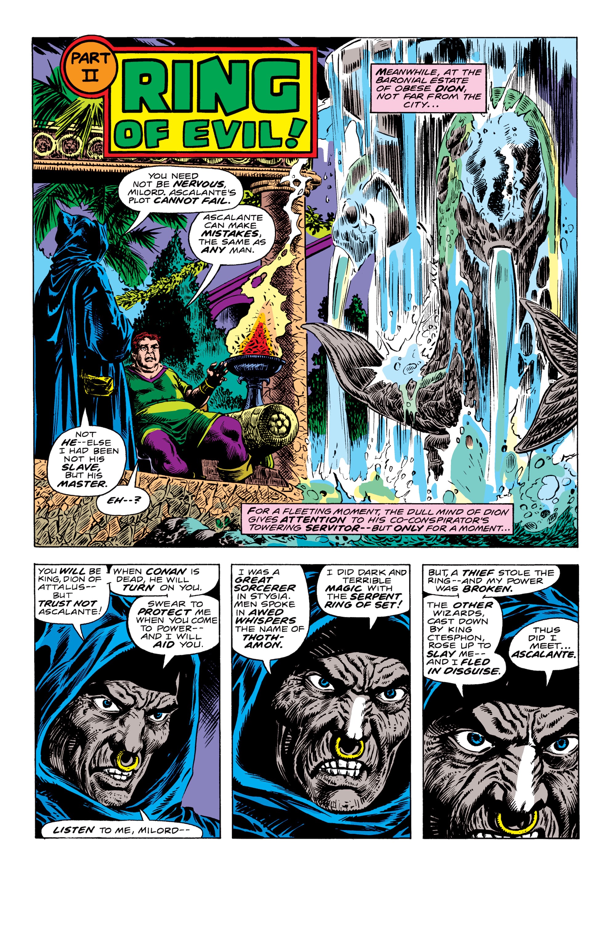 Read online Conan the Barbarian Epic Collection: The Original Marvel Years - Of Once and Future Kings comic -  Issue # TPB (Part 3) - 37