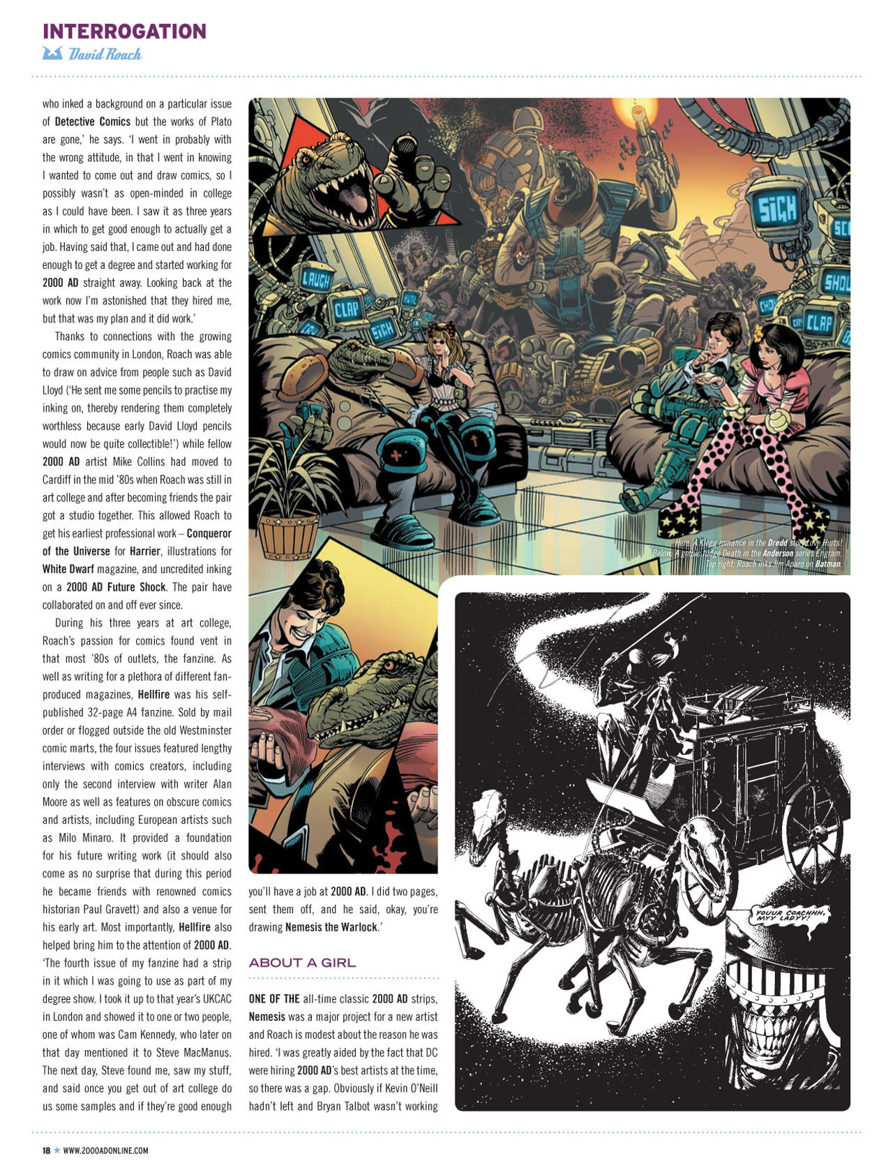Read online Judge Dredd Megazine (Vol. 5) comic -  Issue #332 - 18