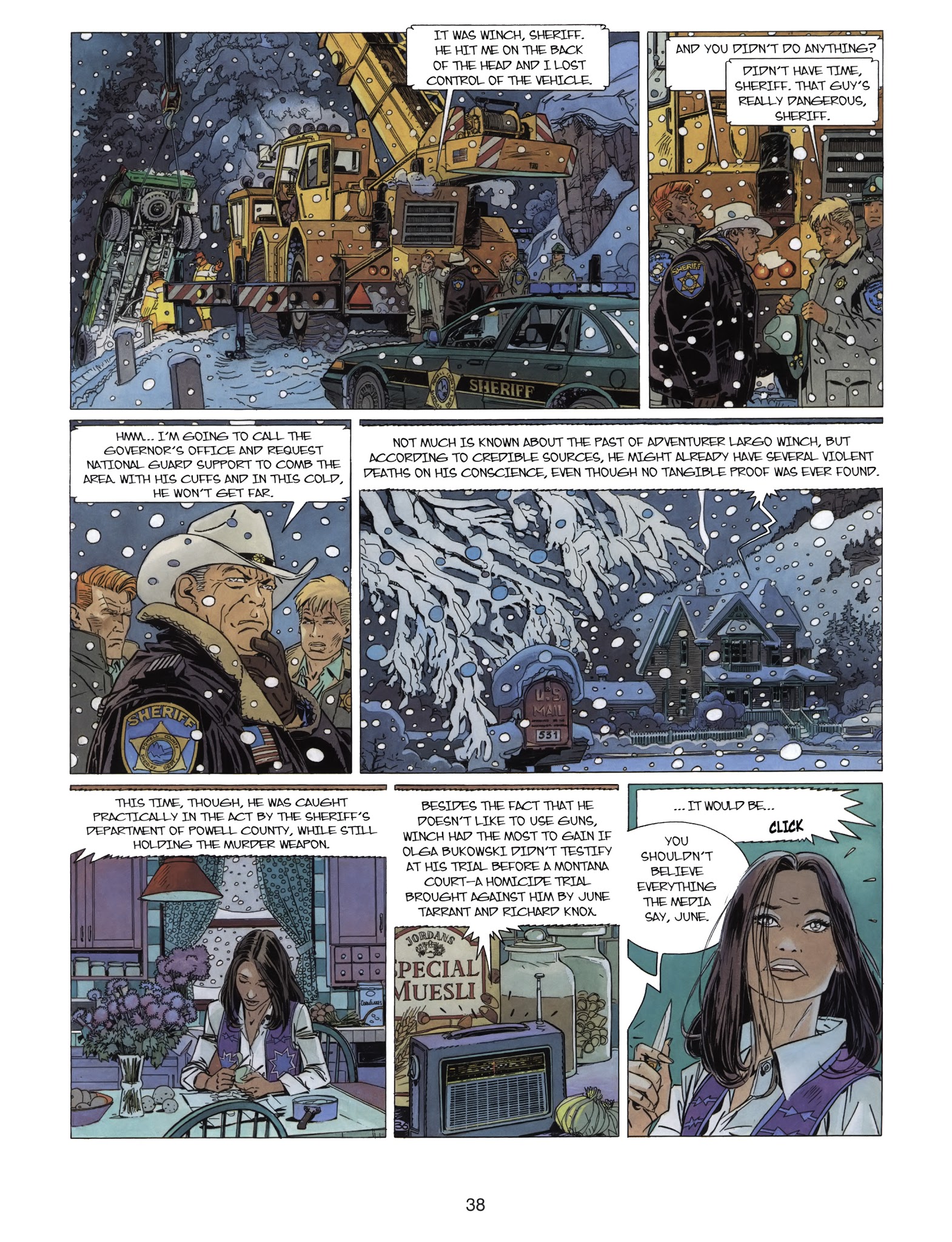 Read online Largo Winch comic -  Issue # TPB 9 - 40