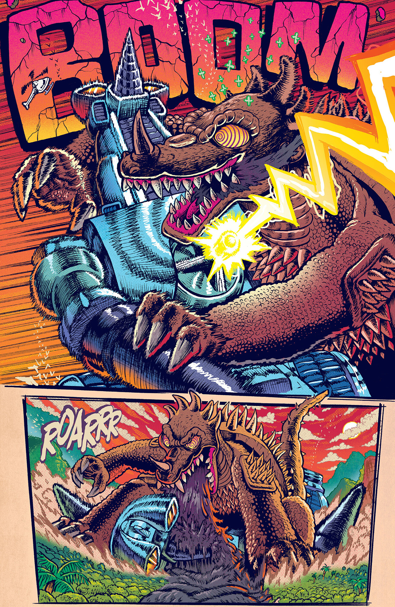 Read online Godzilla: War for Humanity comic -  Issue #2 - 13