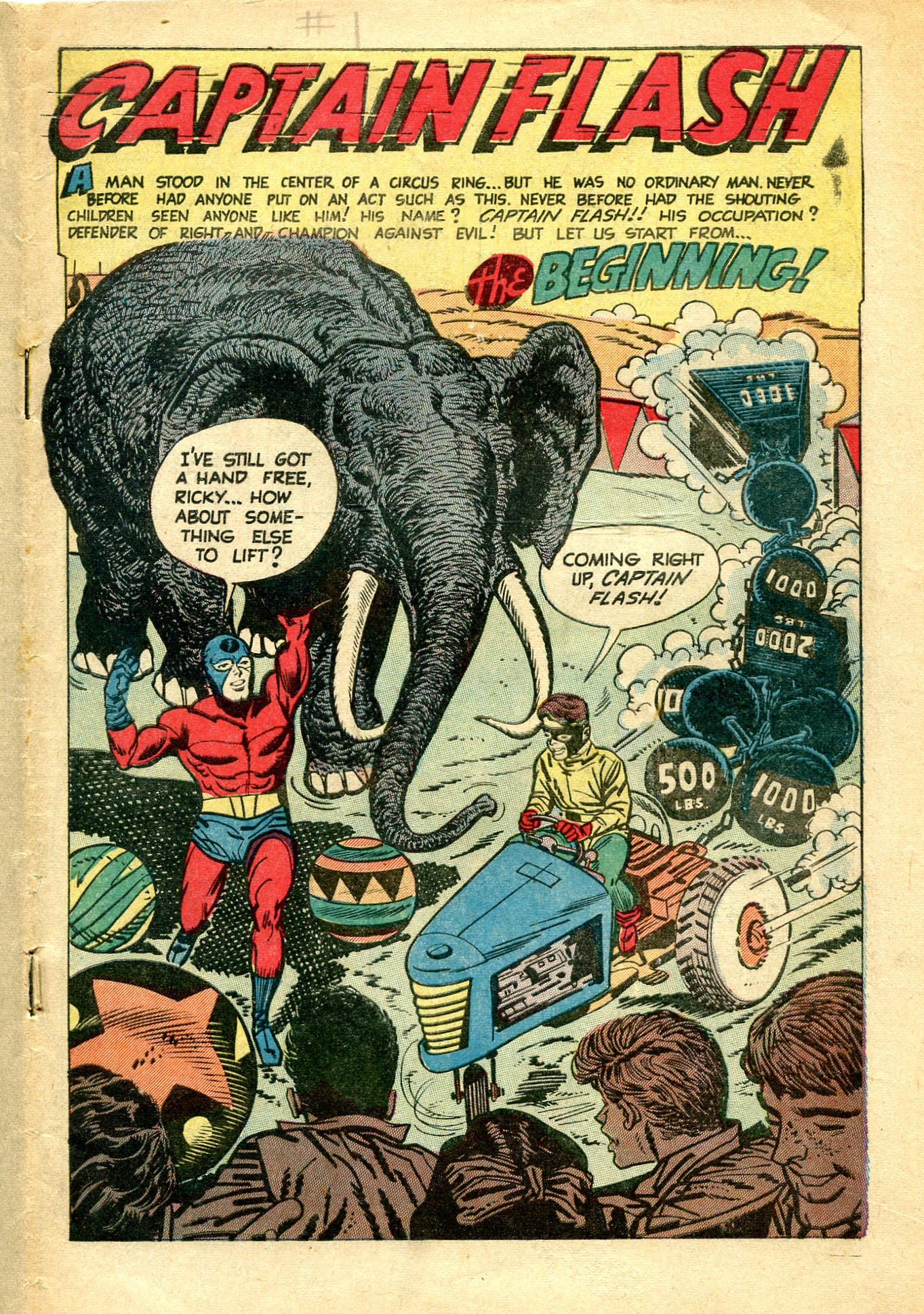 Read online Captain Flash comic -  Issue #1 - 2