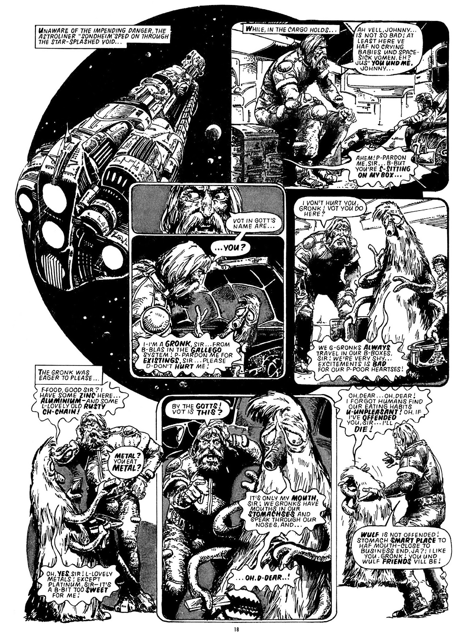 Read online Strontium Dog Search and Destroy: The Starlord Years comic -  Issue # TPB - 18