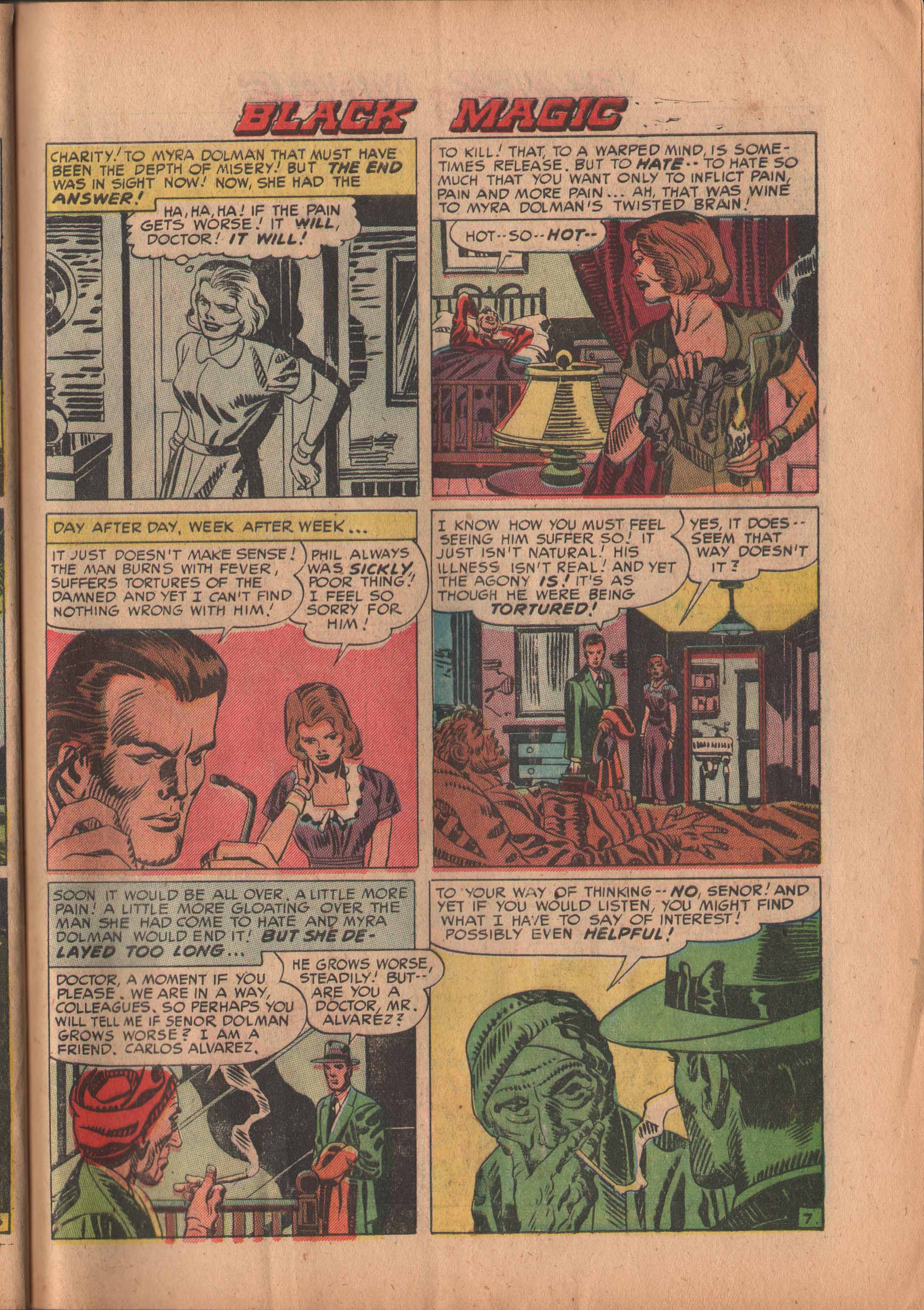 Read online Black Magic (1950) comic -  Issue #4 - 10