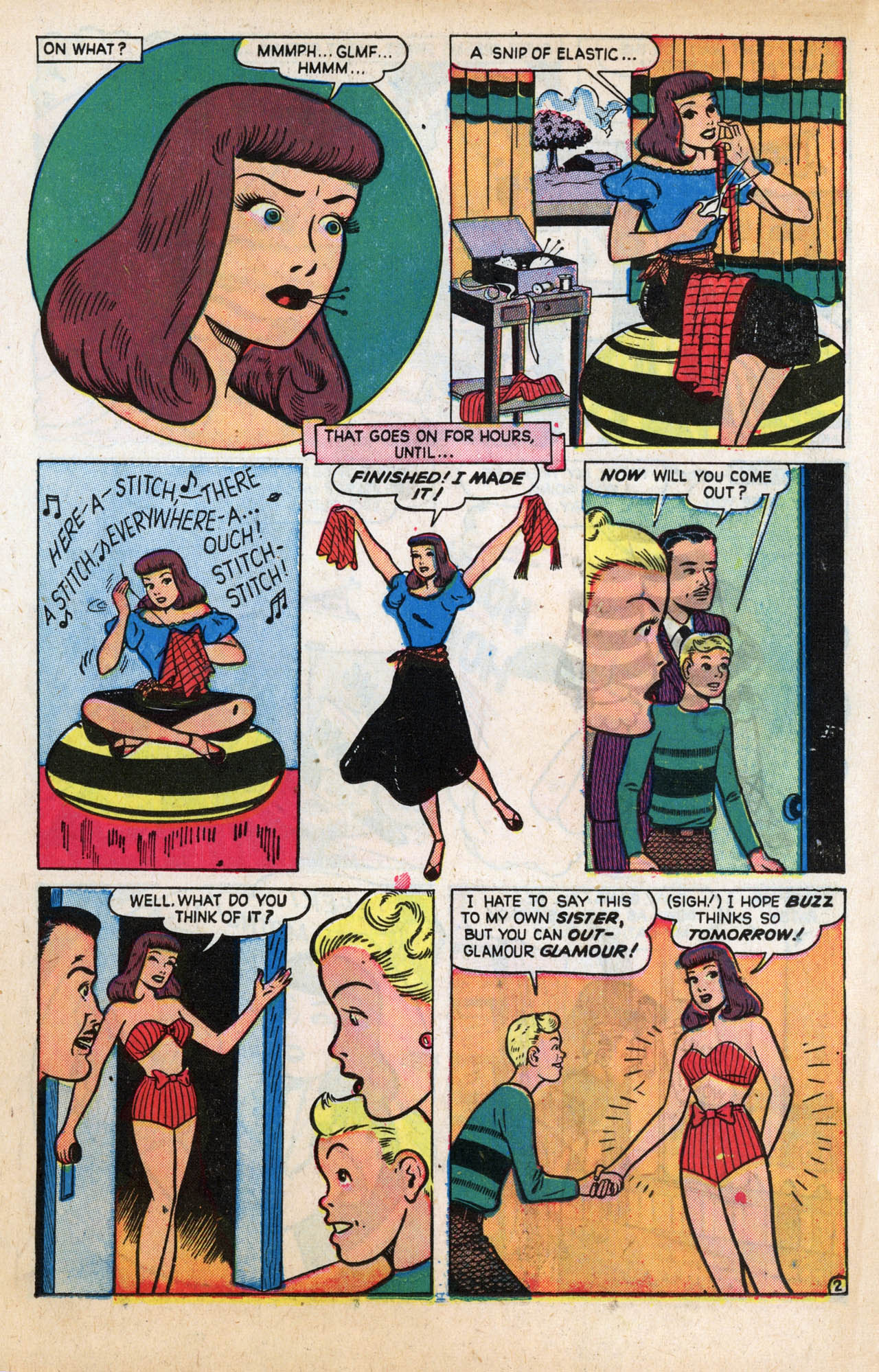 Read online Patsy Walker comic -  Issue #19 - 15