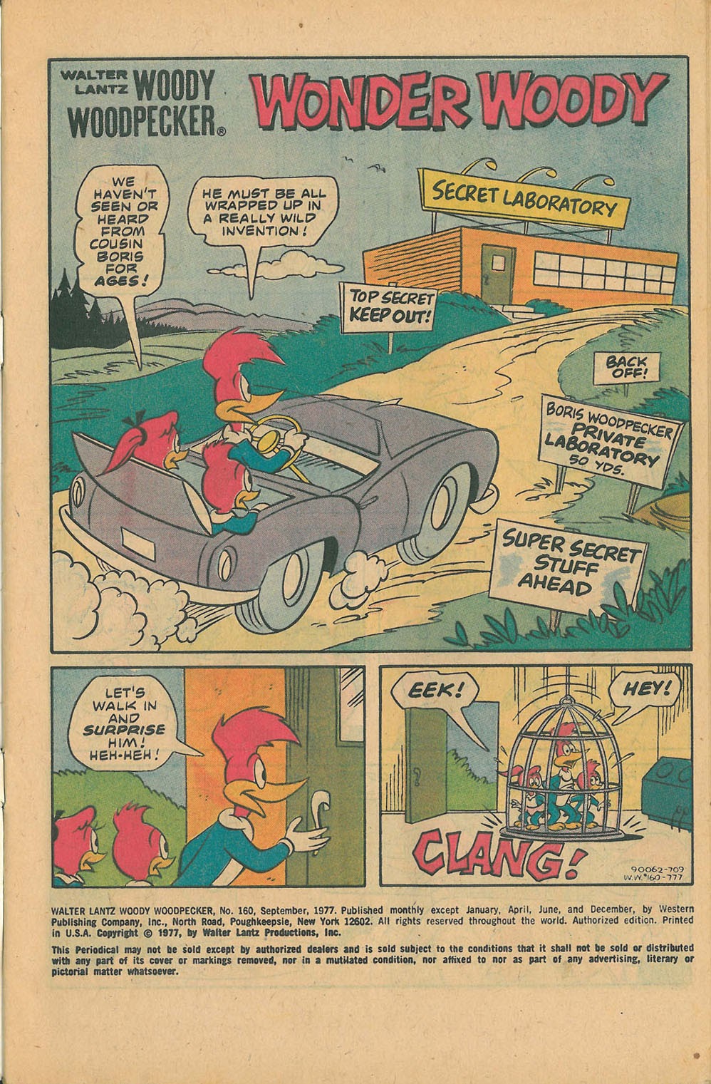 Read online Walter Lantz Woody Woodpecker (1962) comic -  Issue #160 - 3