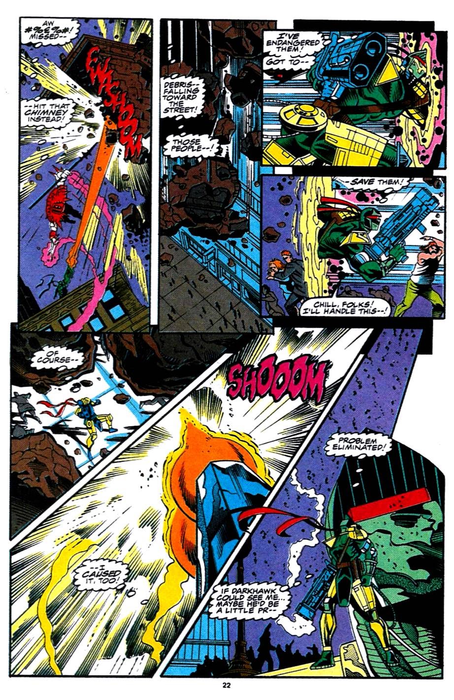 Read online Darkhawk (1991) comic -  Issue #43 - 17