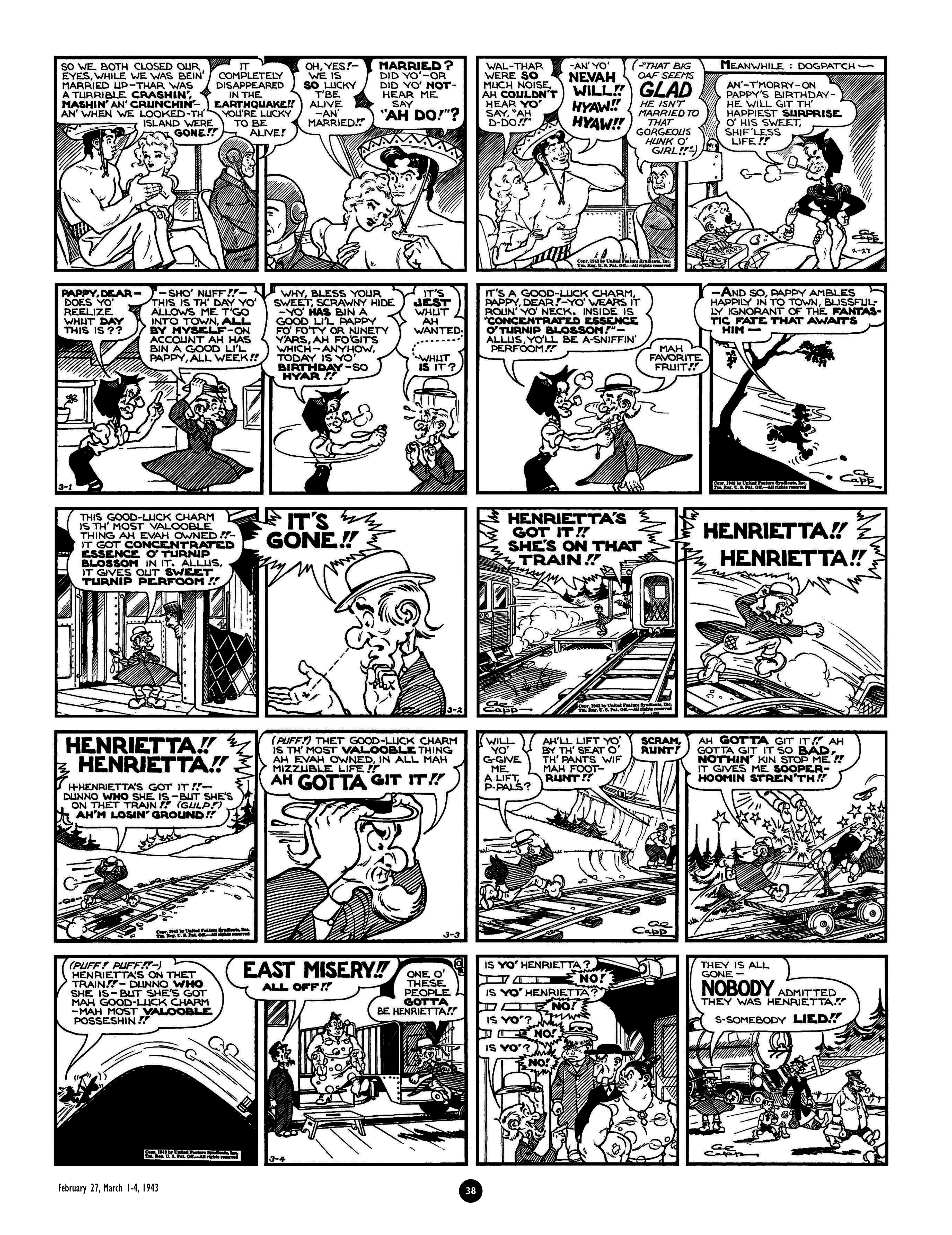 Read online Al Capp's Li'l Abner Complete Daily & Color Sunday Comics comic -  Issue # TPB 5 (Part 1) - 39