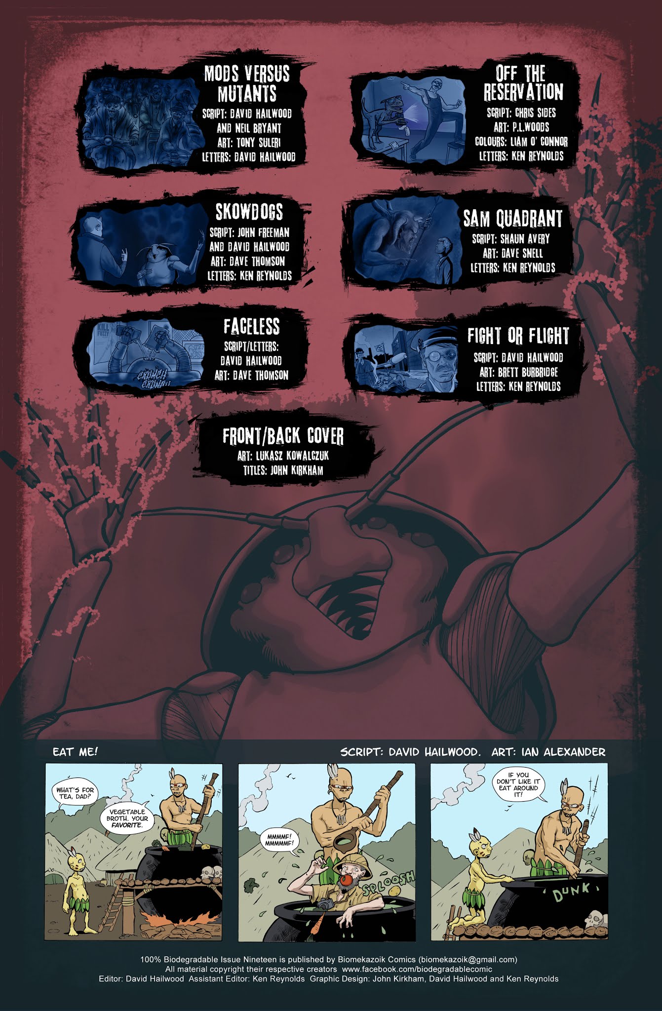 Read online 100% Biodegradable comic -  Issue #19 - 2