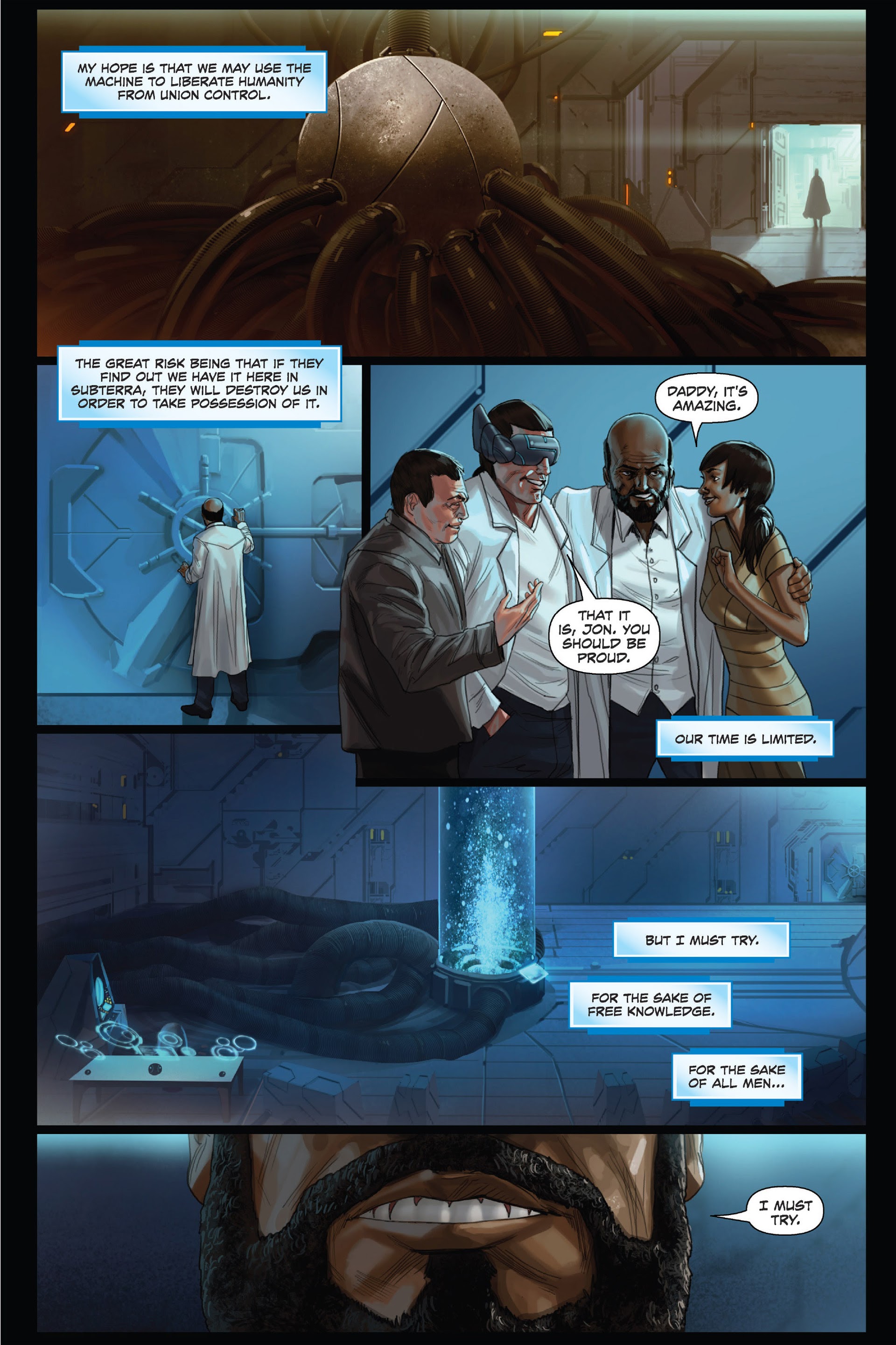 Read online Seven Percent comic -  Issue #1 - 4