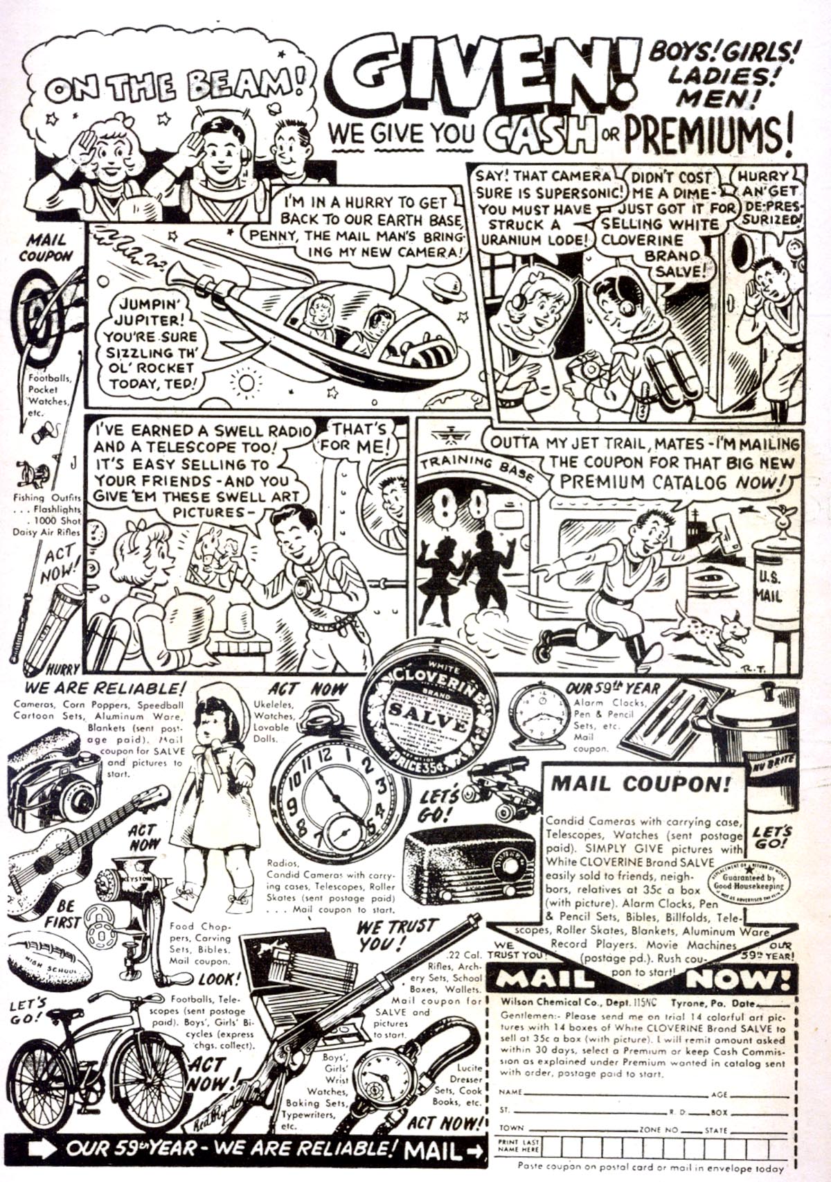 Read online Real Screen Comics comic -  Issue #72 - 2