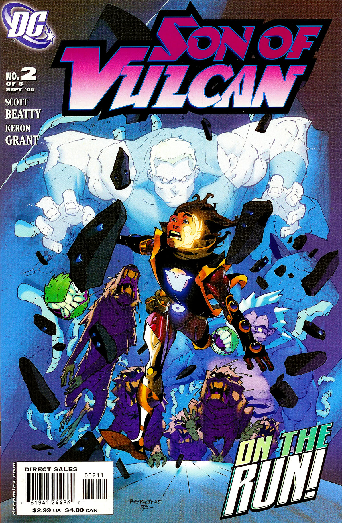Read online Son of Vulcan comic -  Issue #2 - 1