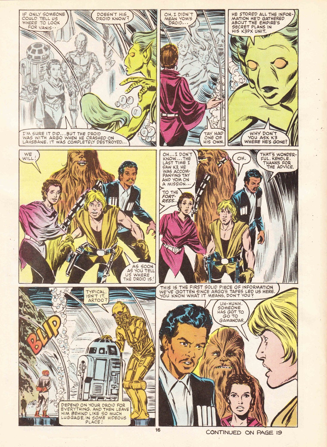 Read online Return of the Jedi comic -  Issue #8 - 16