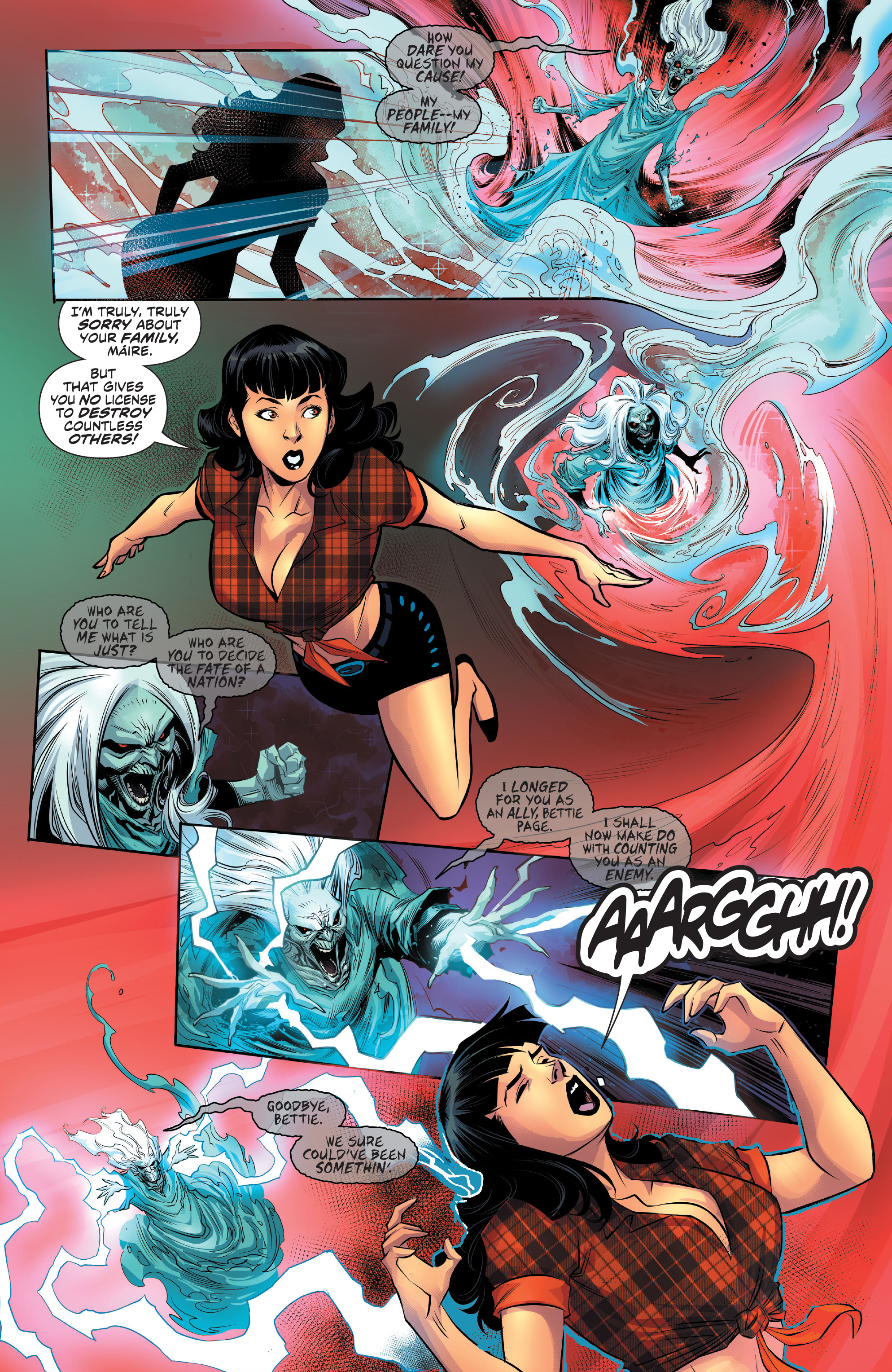 Read online Bettie Page & The Curse of the Banshee comic -  Issue #5 - 20