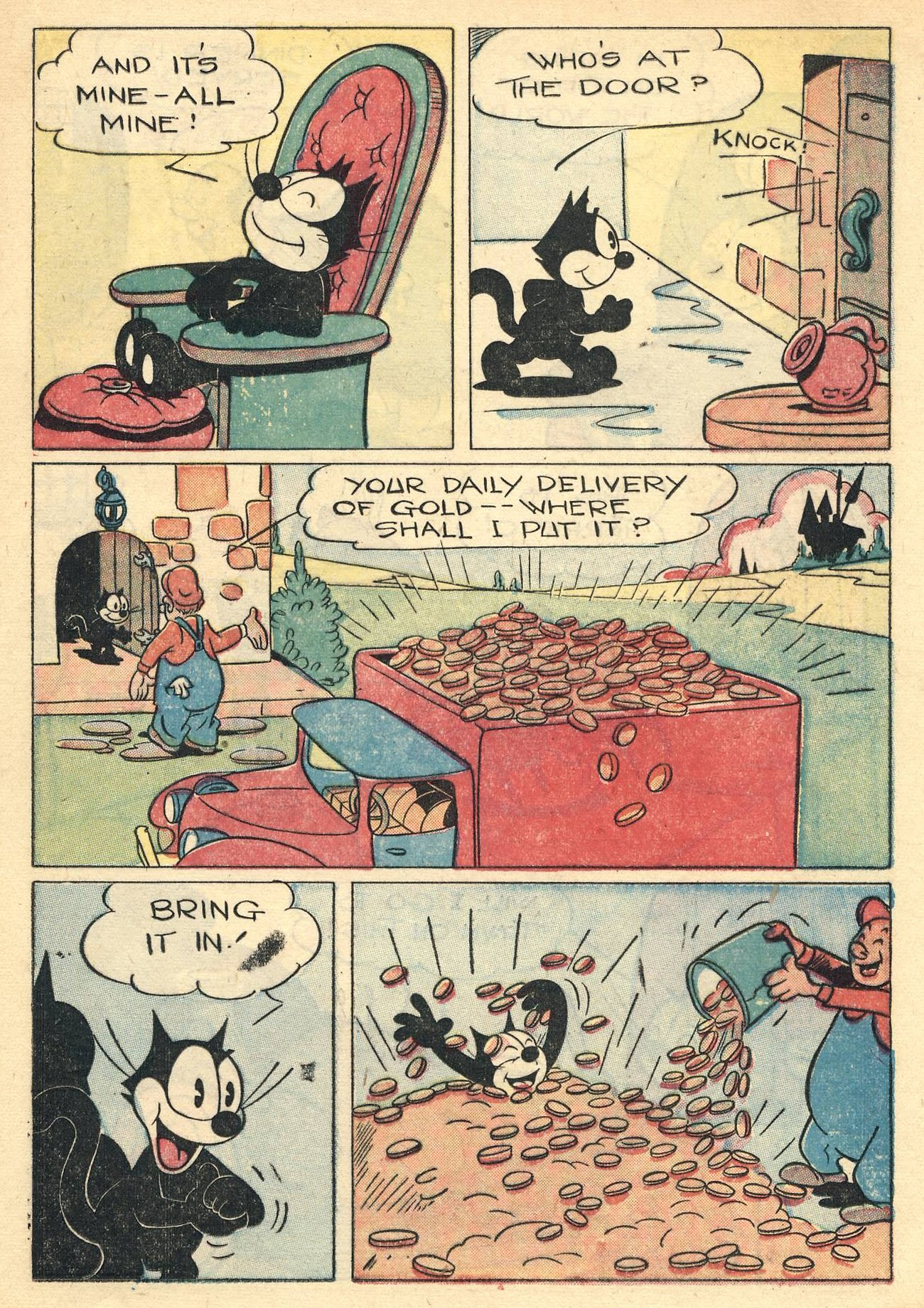 Read online Felix the Cat (1948) comic -  Issue #11 - 35