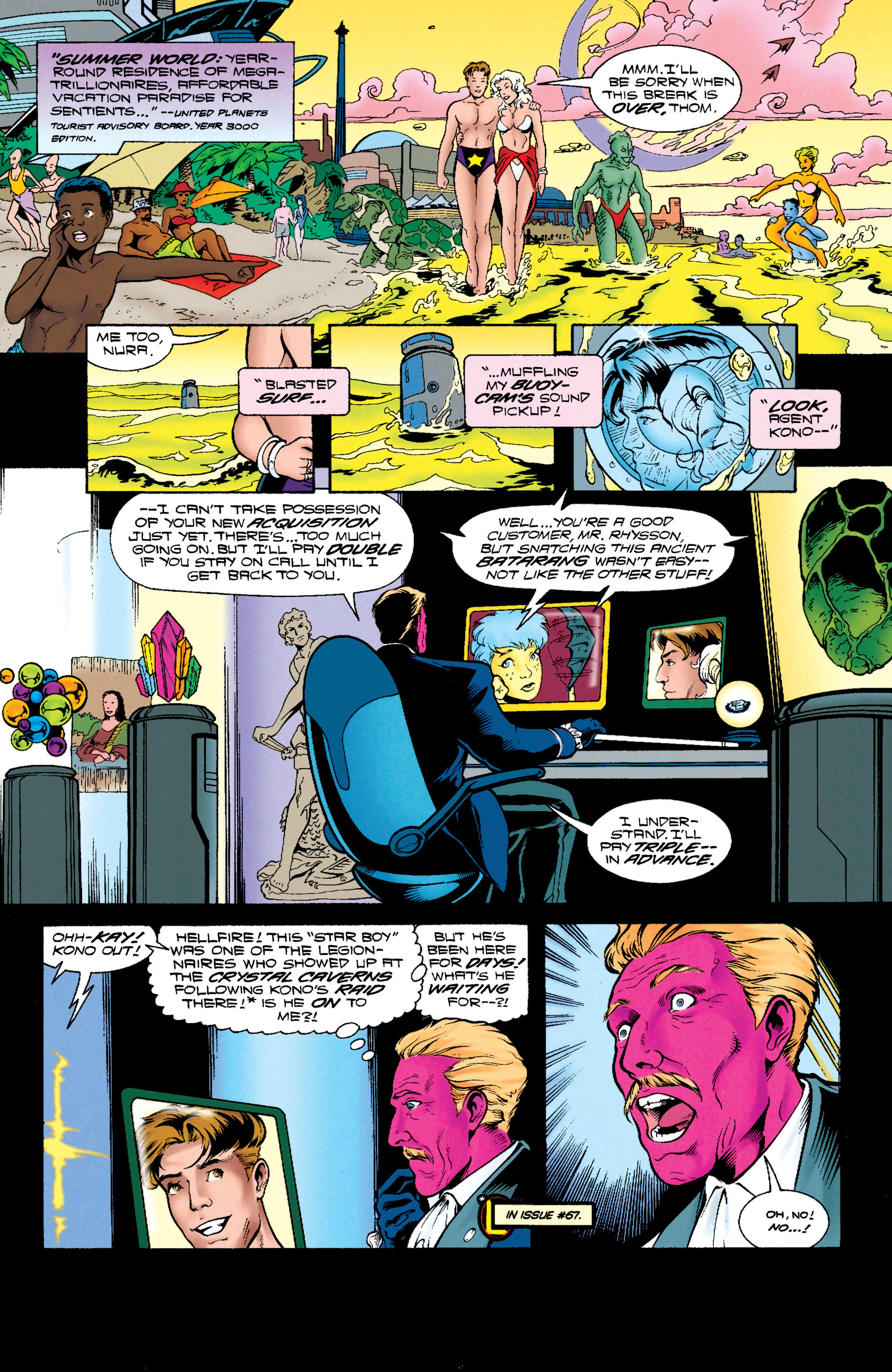 Read online Legionnaires comic -  Issue #77 - 2
