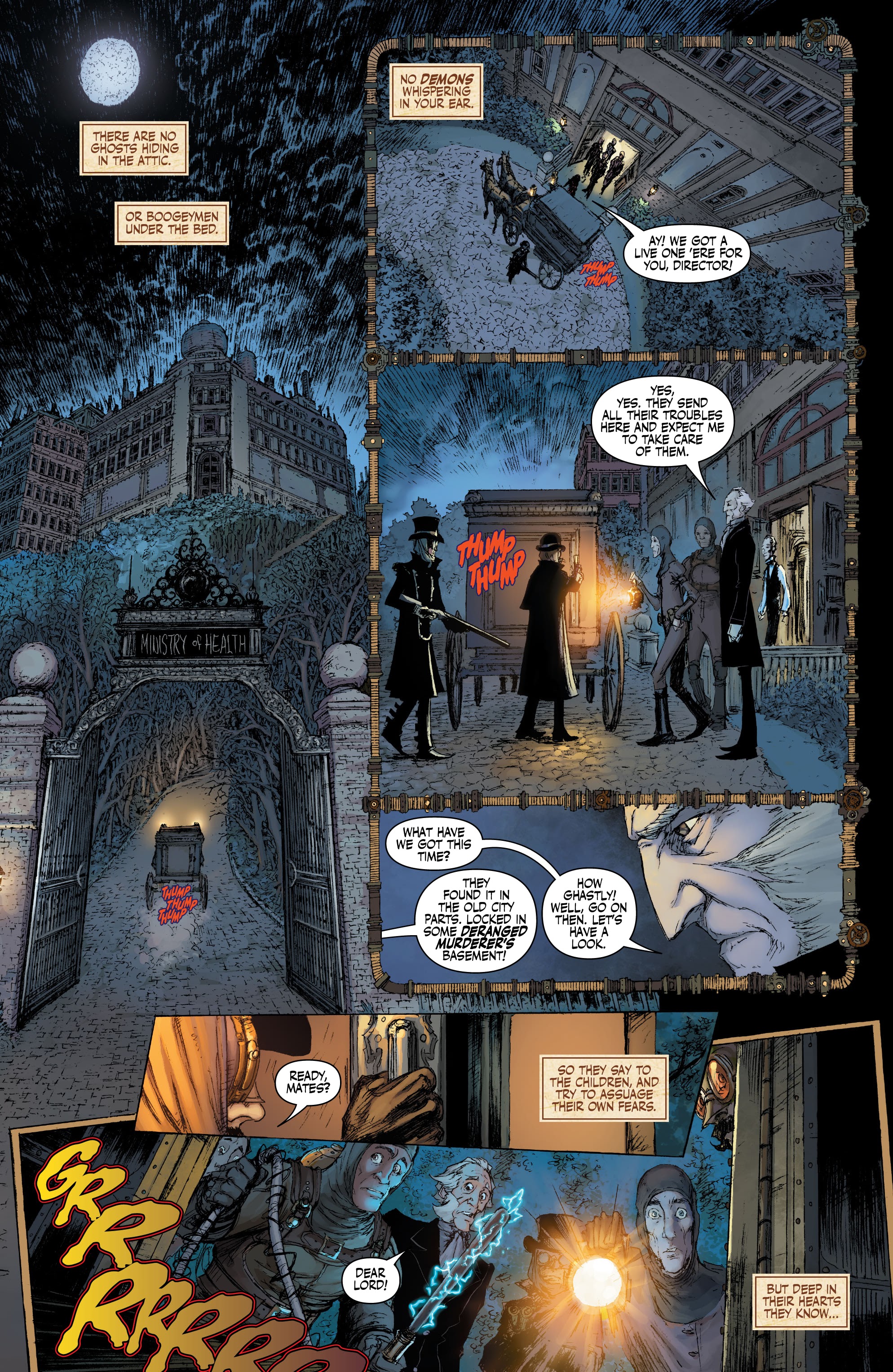 Read online Lady Mechanika: The Monster of The Ministry of Hell comic -  Issue #1 - 4
