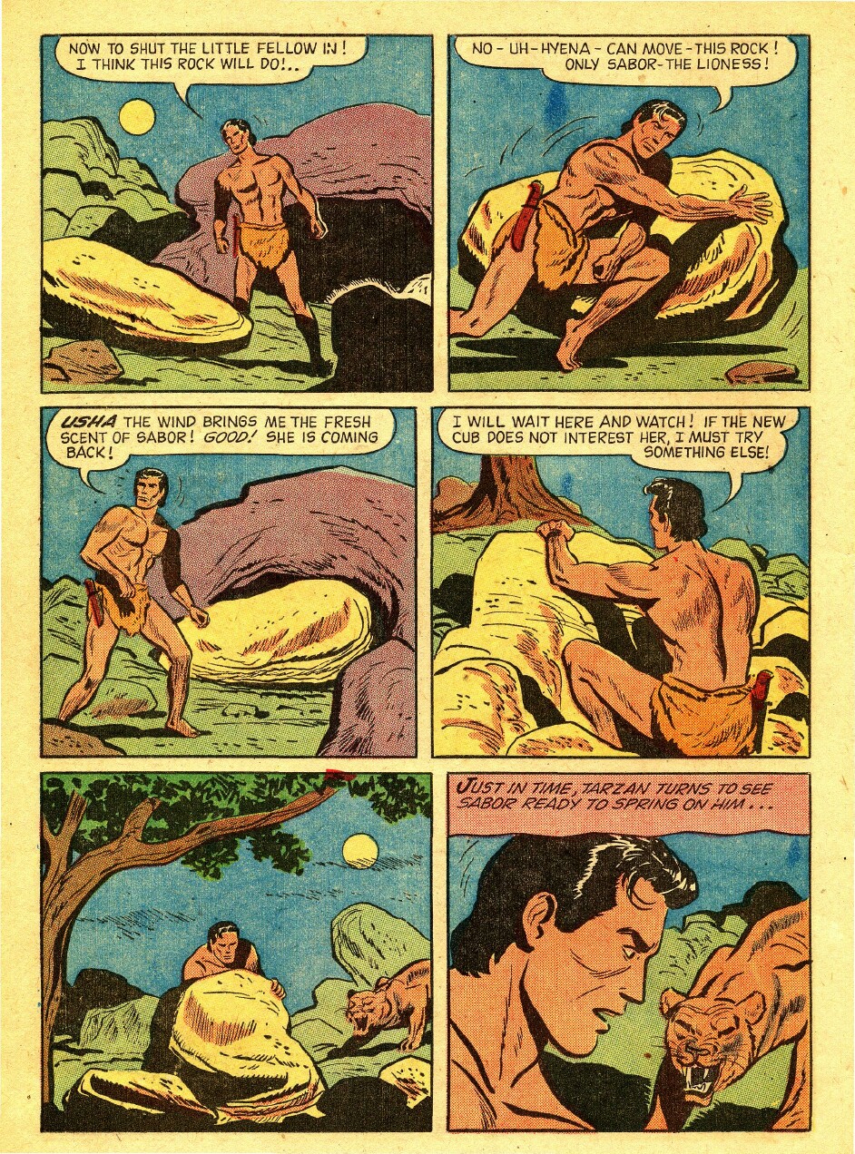 Read online Tarzan (1948) comic -  Issue #80 - 26