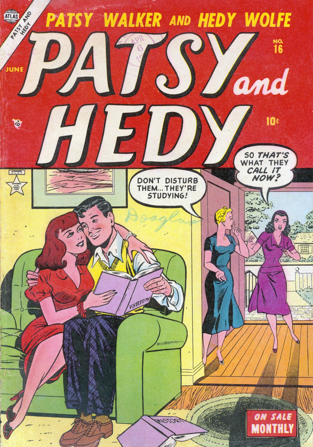 Read online Patsy and Hedy comic -  Issue #16 - 1