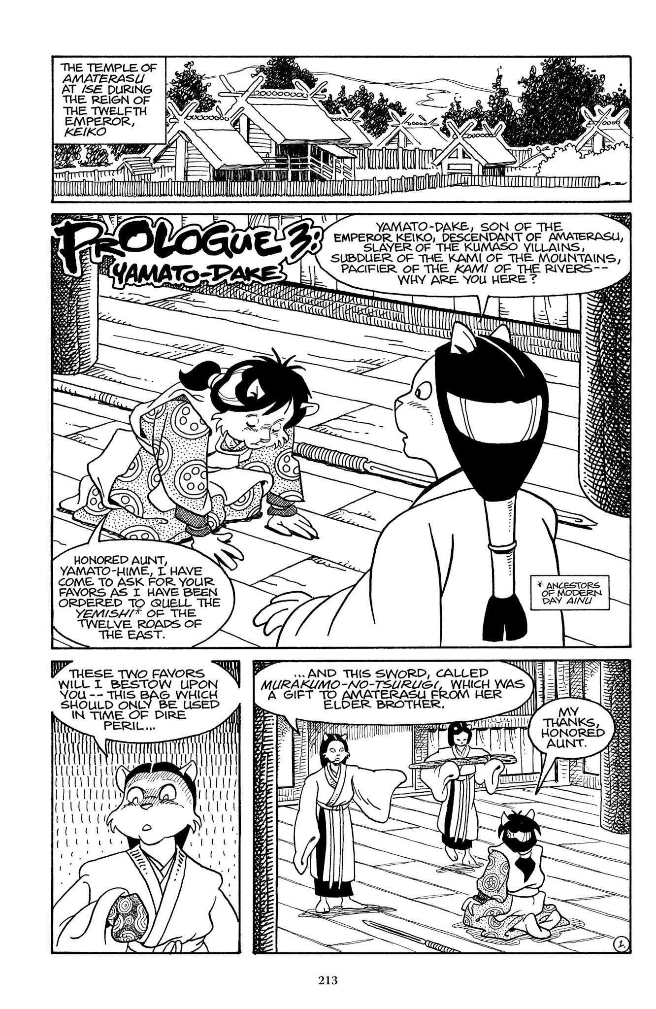 Read online The Usagi Yojimbo Saga comic -  Issue # TPB 2 - 212