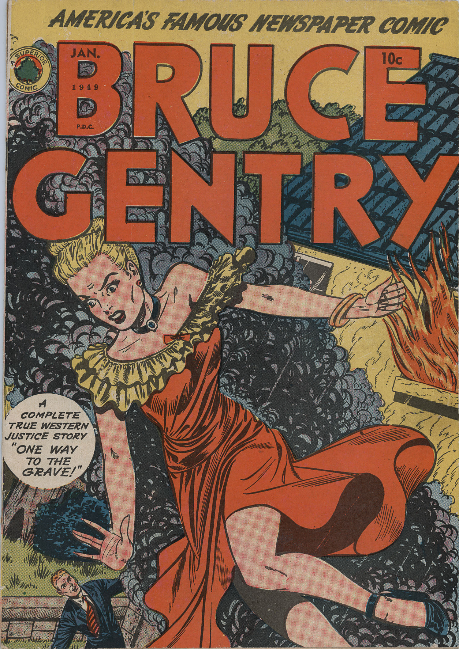Read online Bruce Gentry comic -  Issue #3 - 1